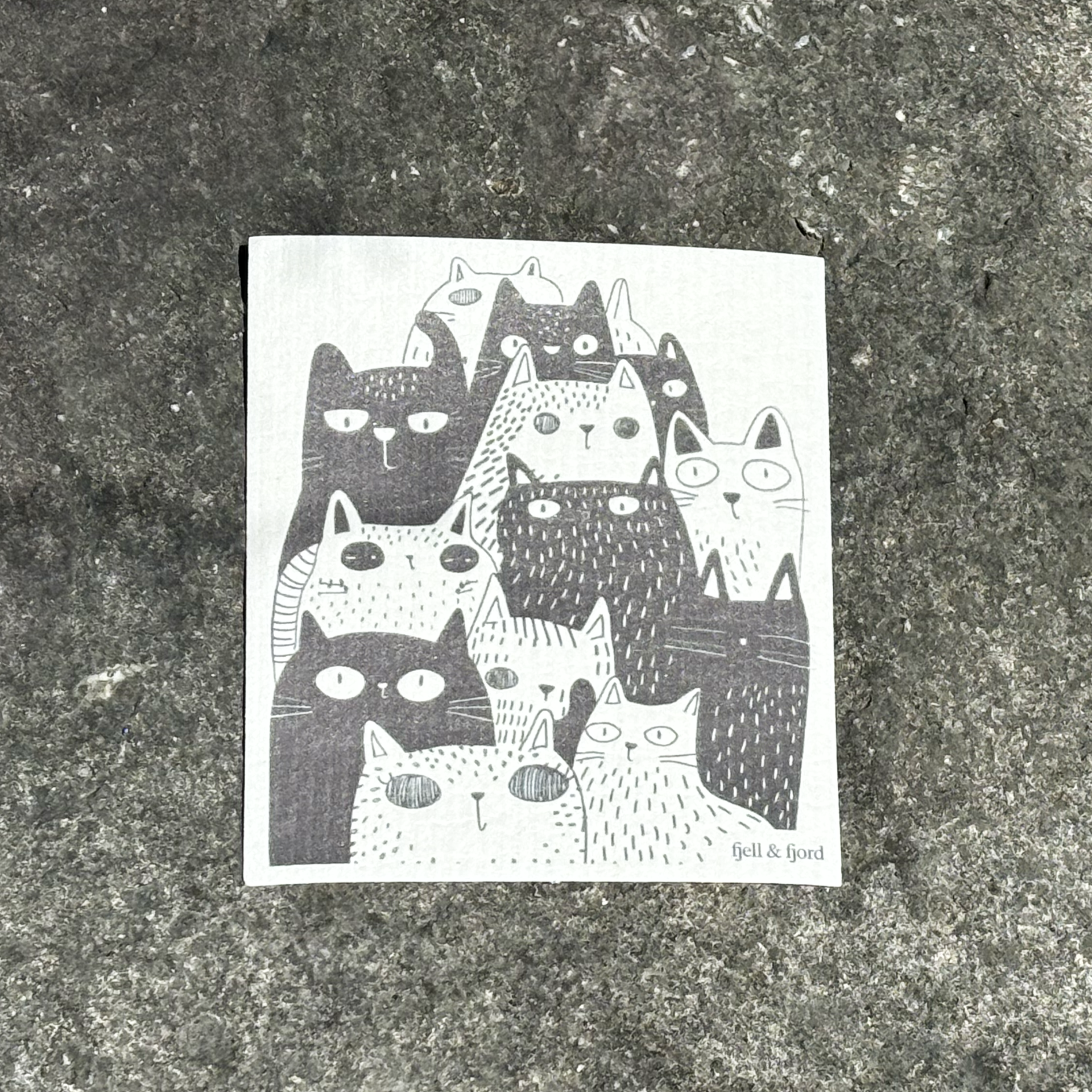Swedish Cloth - Kitty Congestion