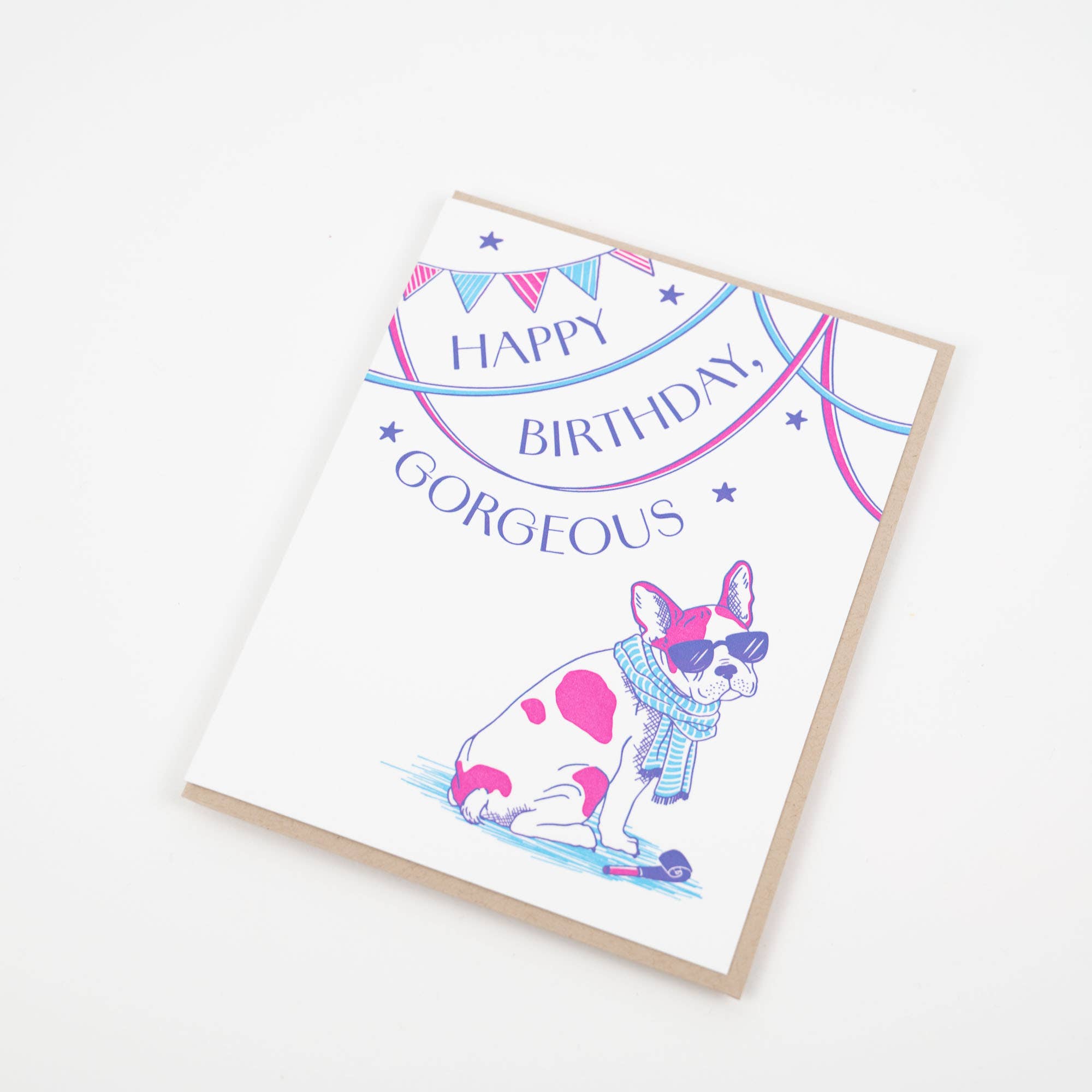 Birthday Frenchie Card