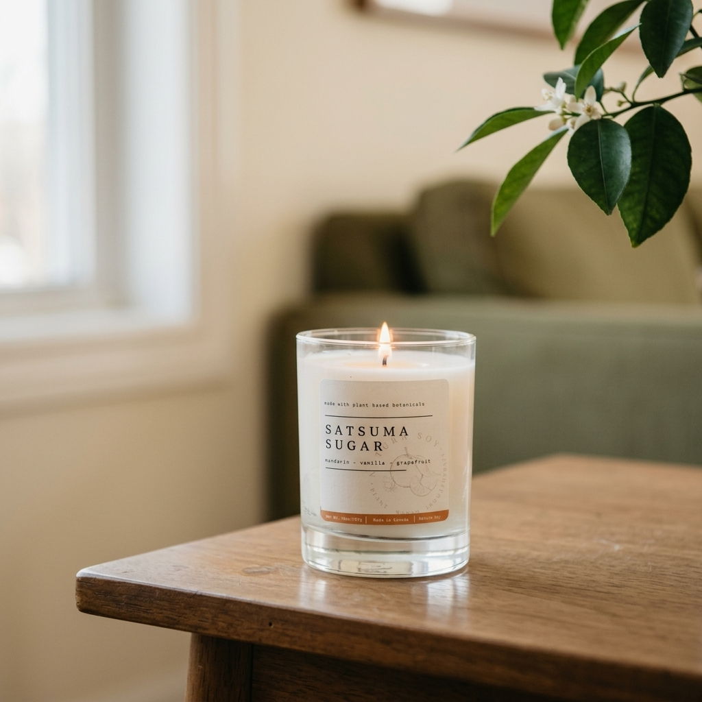 Soy Candle Tumbler Jar | Lavender Wild Sage