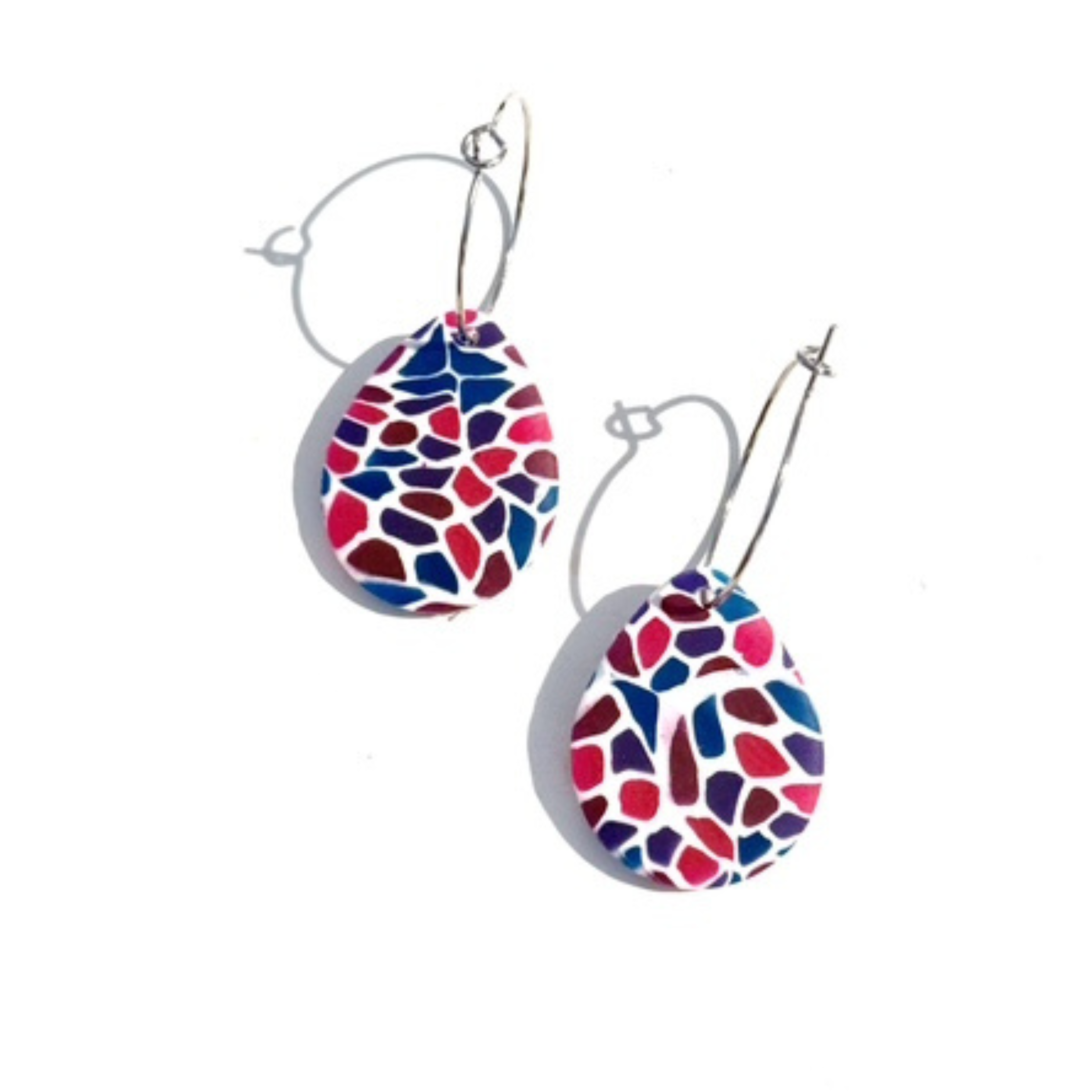 Loxy the Maker - Color Mosaic Dangles