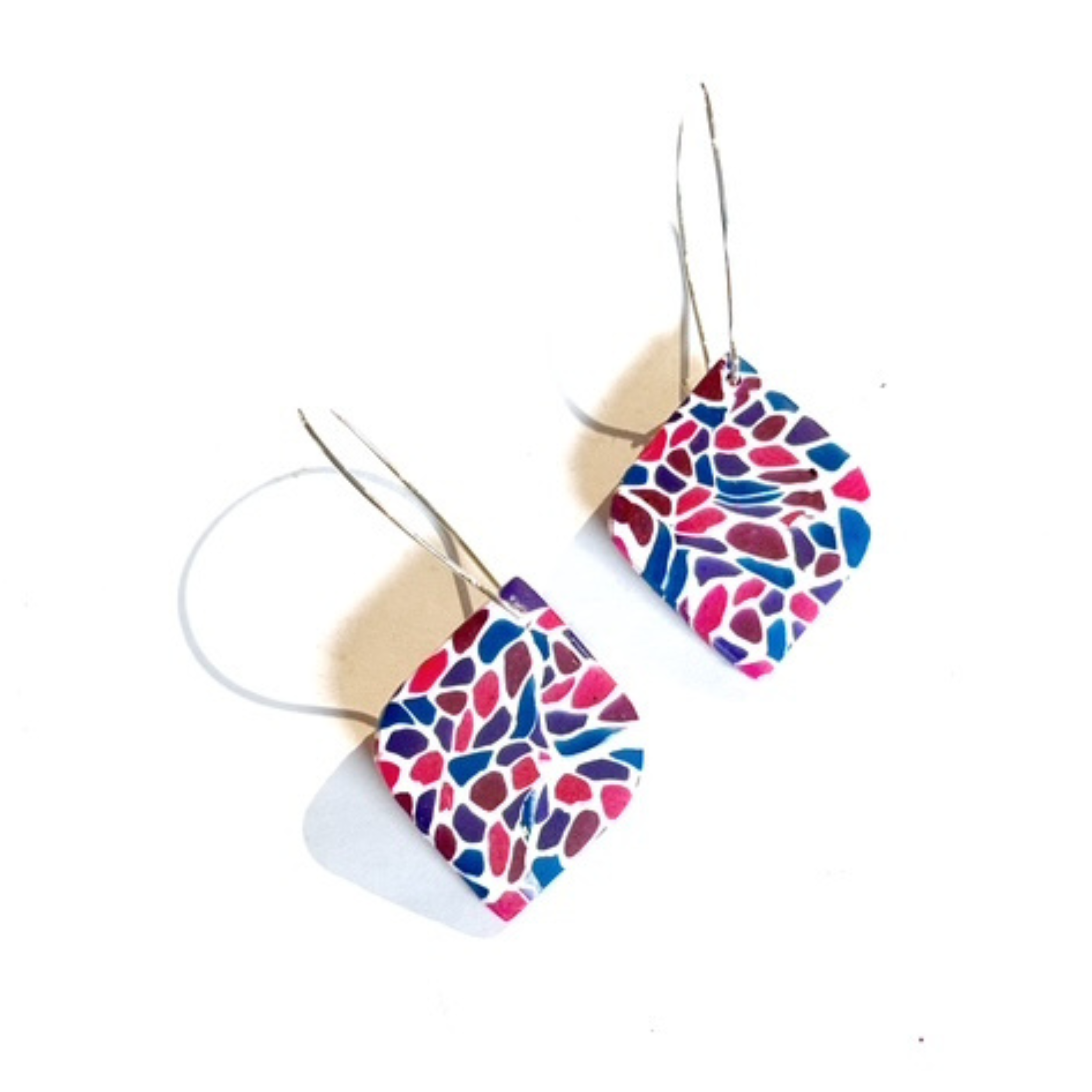 Loxy the Maker - Color Mosaic Dangles