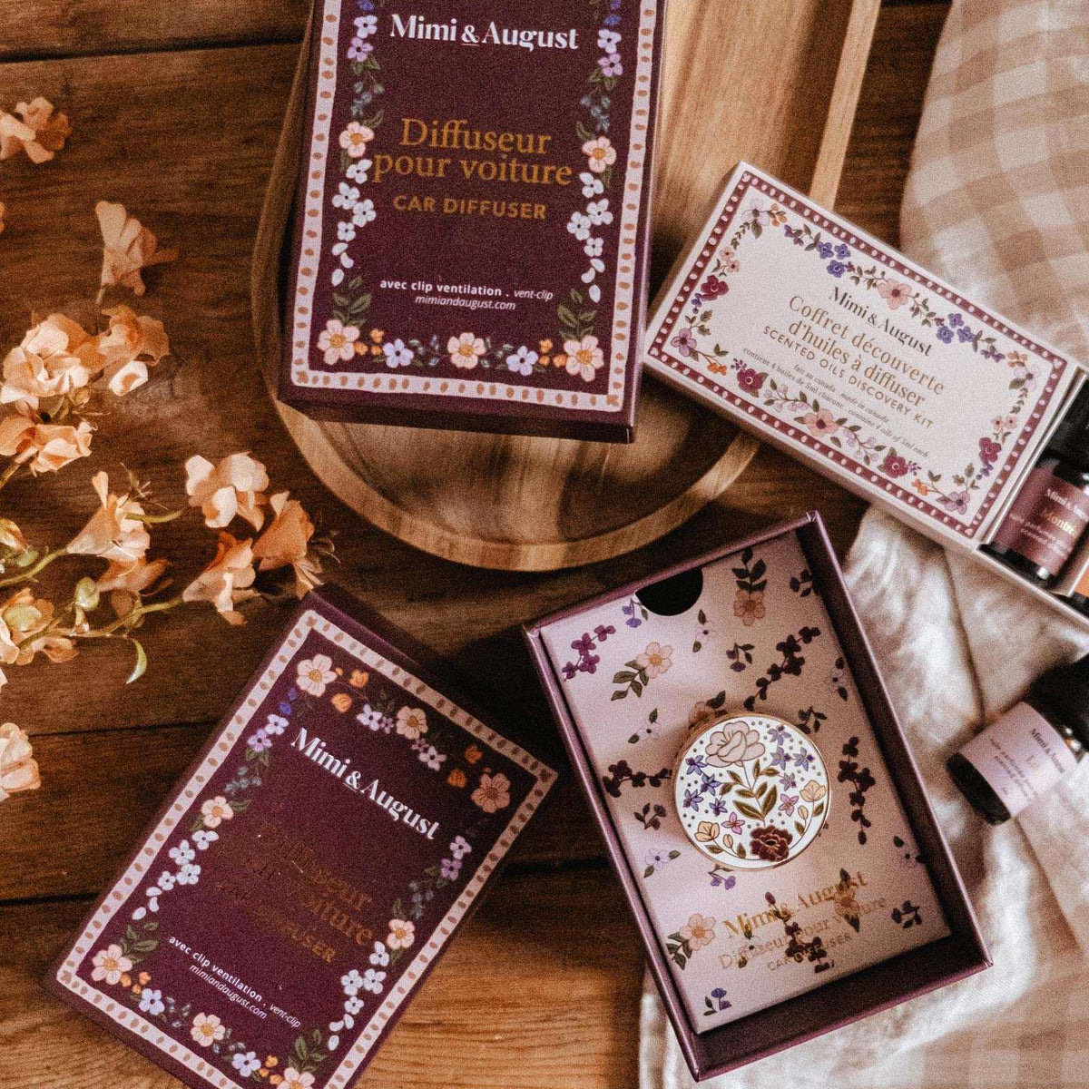 Floral Car Diffuser