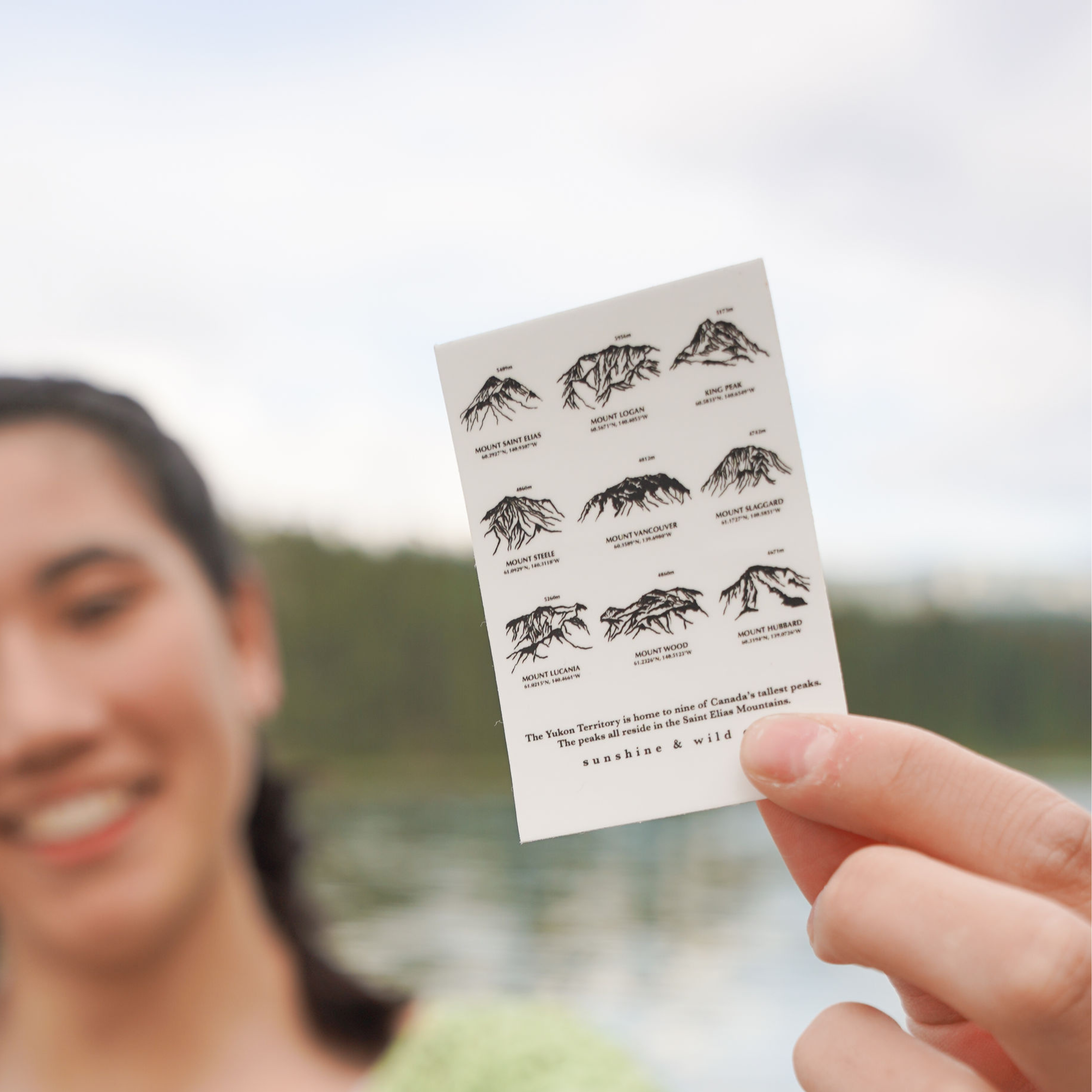 Sunshine & Wild Sticker - 9 Peaks