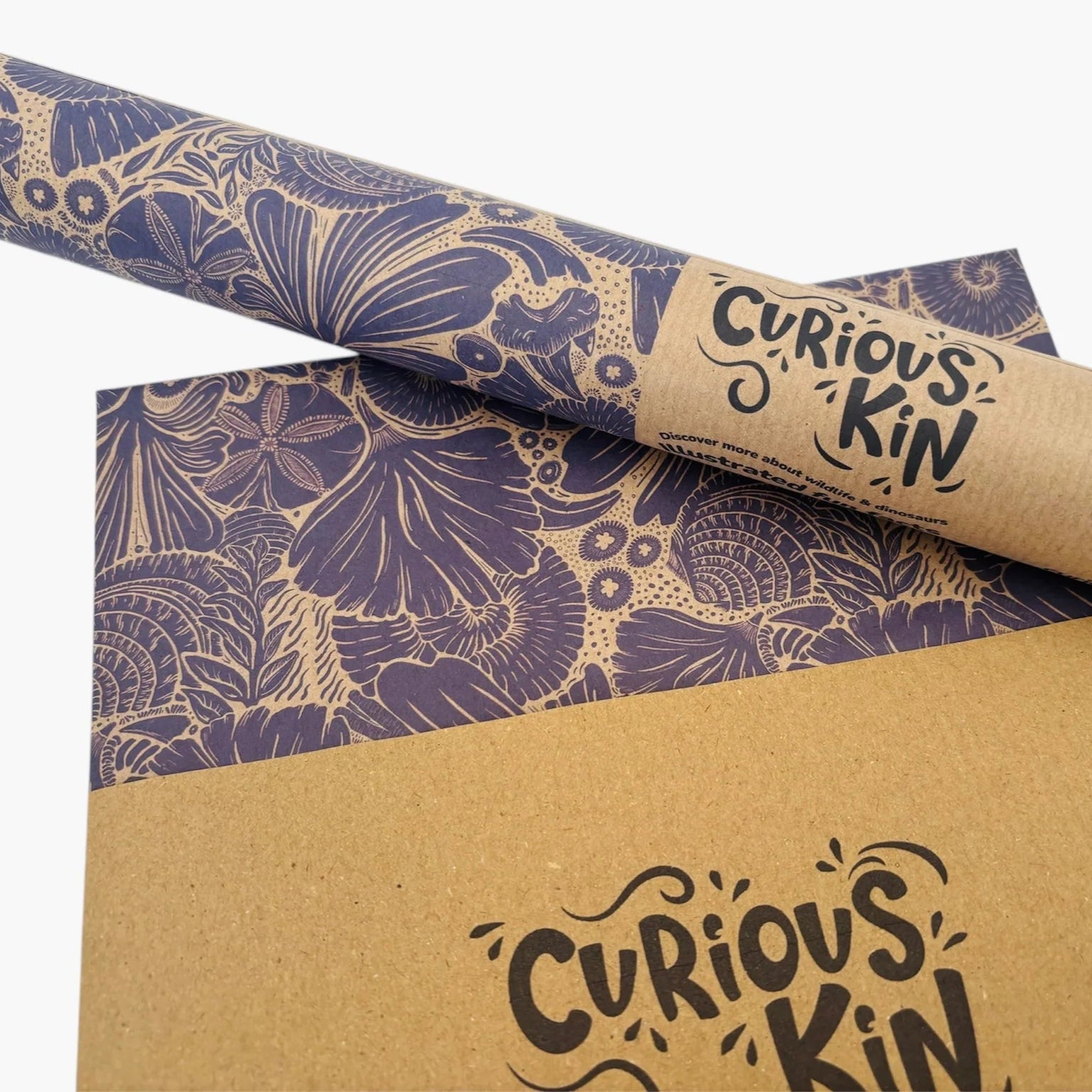 Fossils Recycled Kraft Wrapping Paper