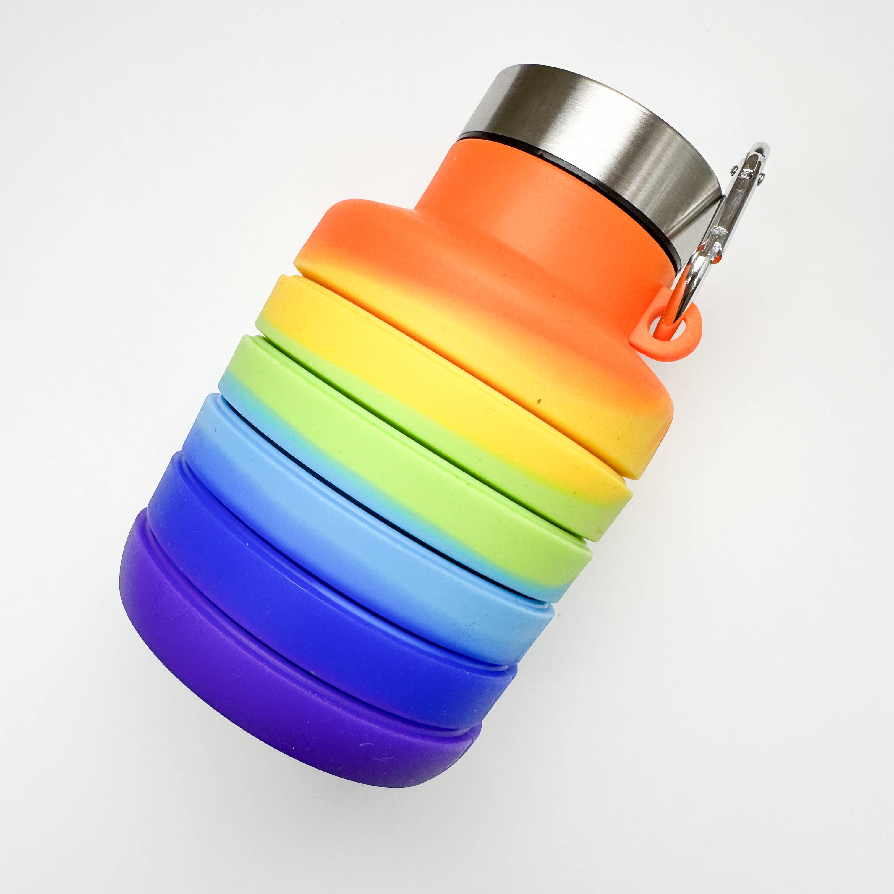 Collapsible Silicone Bottle - Summer Splash