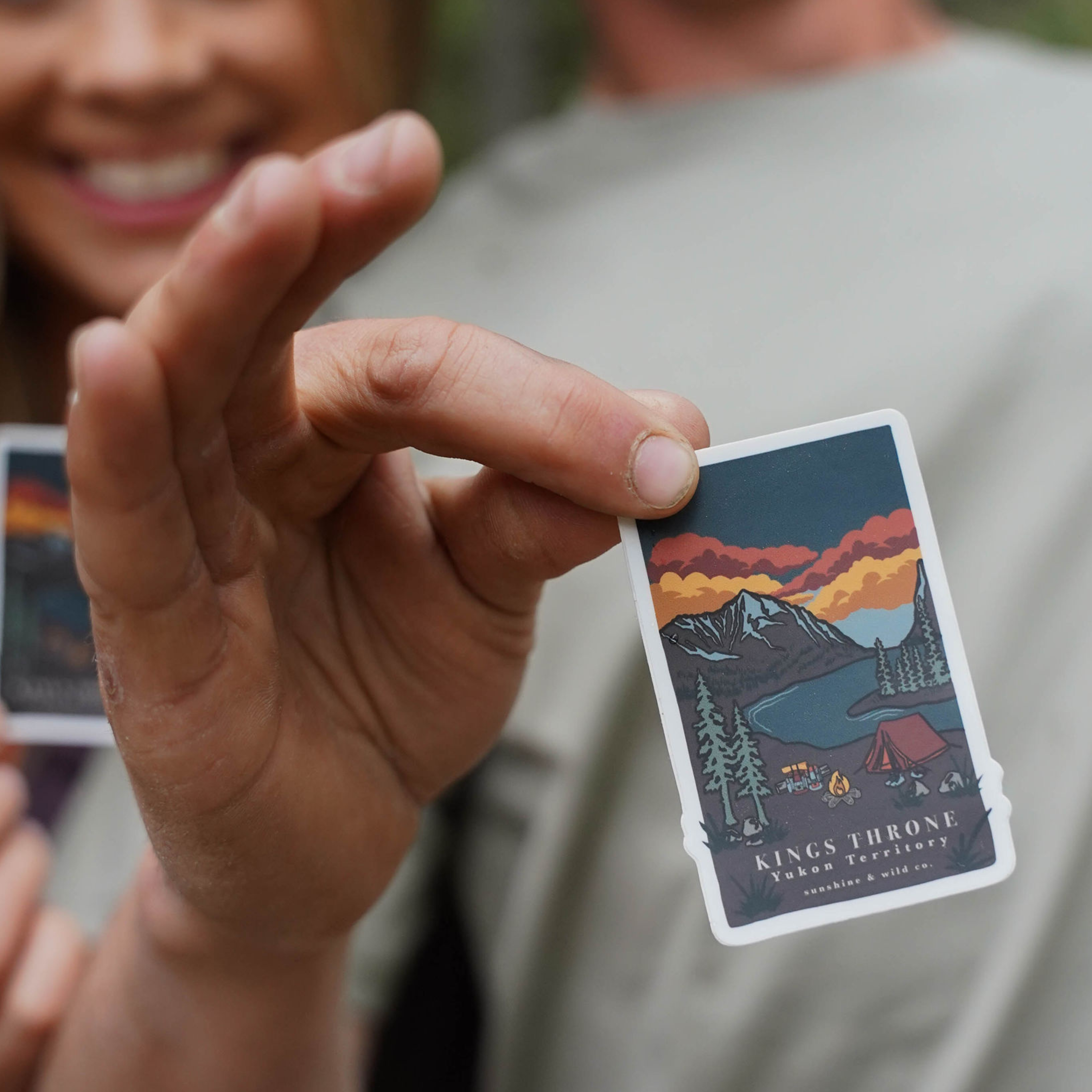 Sunshine & Wild Sticker - Kings Throne