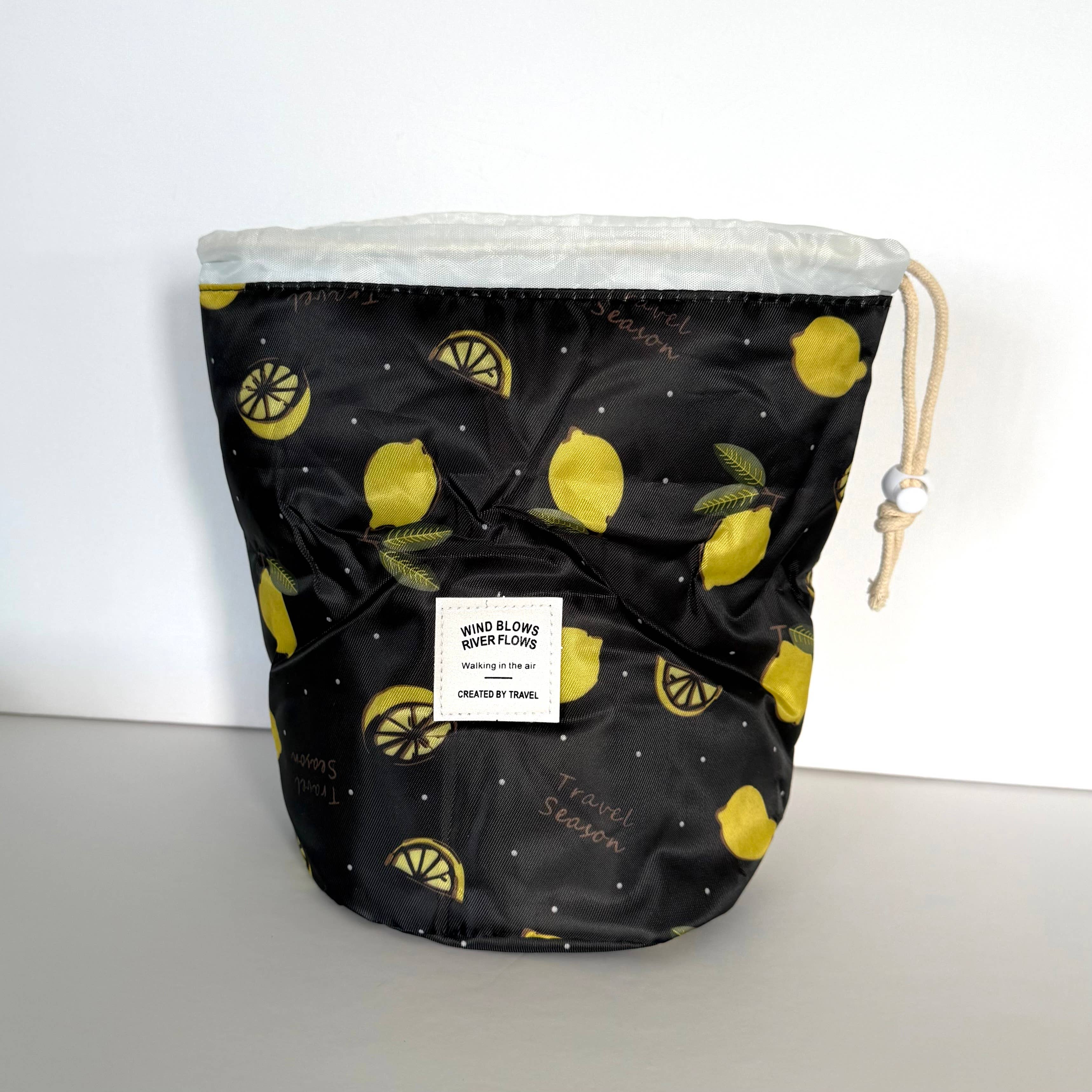 Cosmetics Travel Bag Lemons