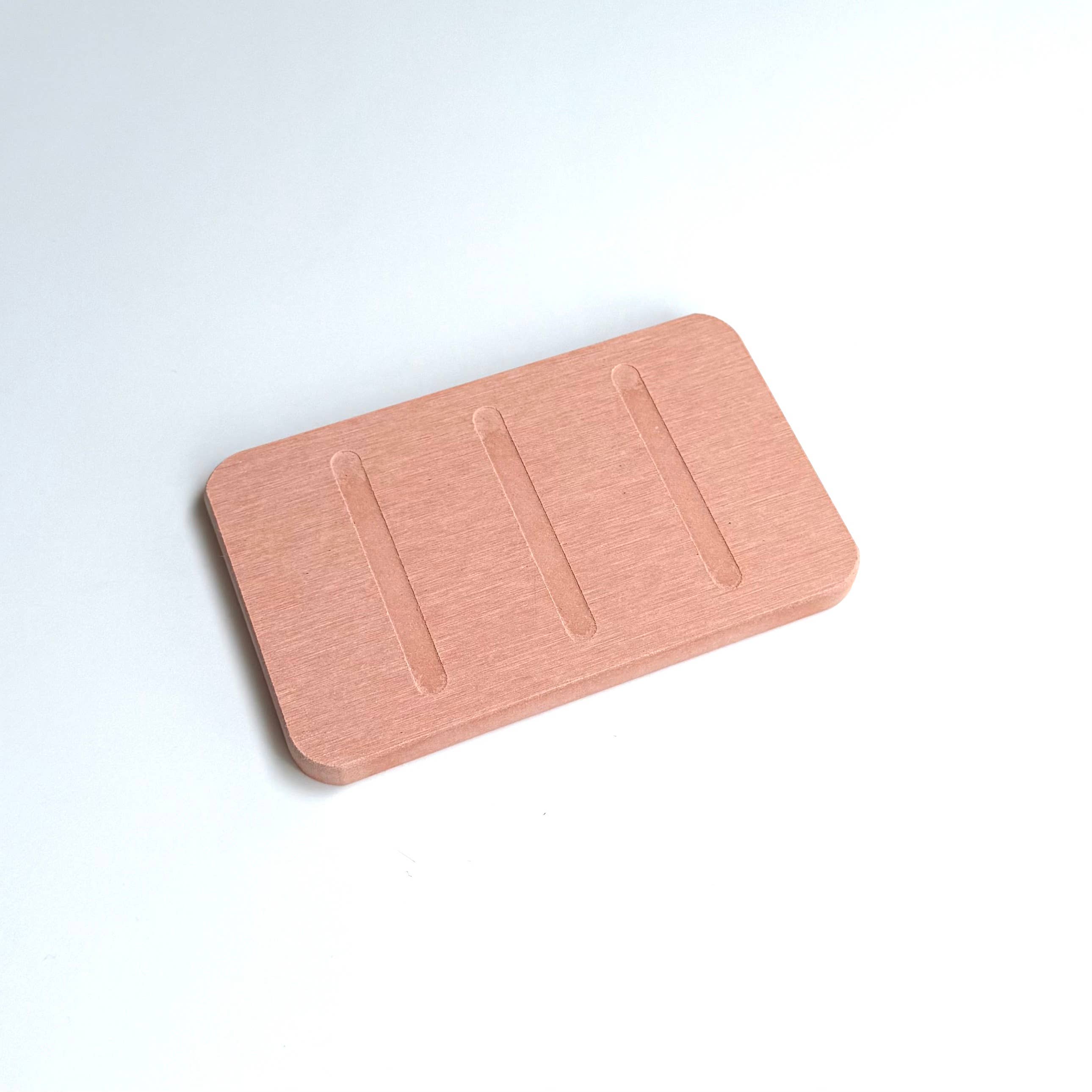 Diatomite Soap Dish Peach Pink