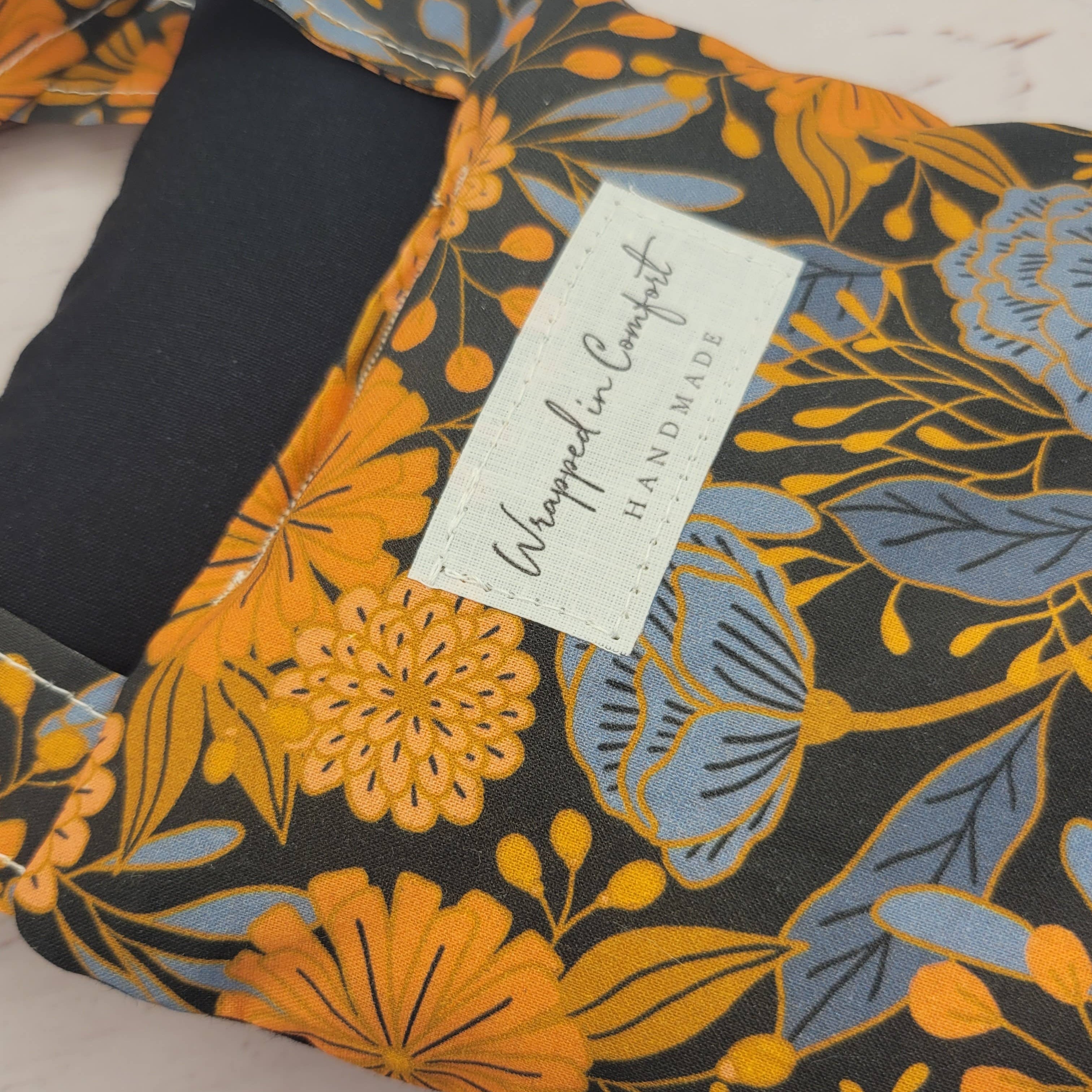 Organic Cotton Heating Pad + Neck Wrap GOLDENROD