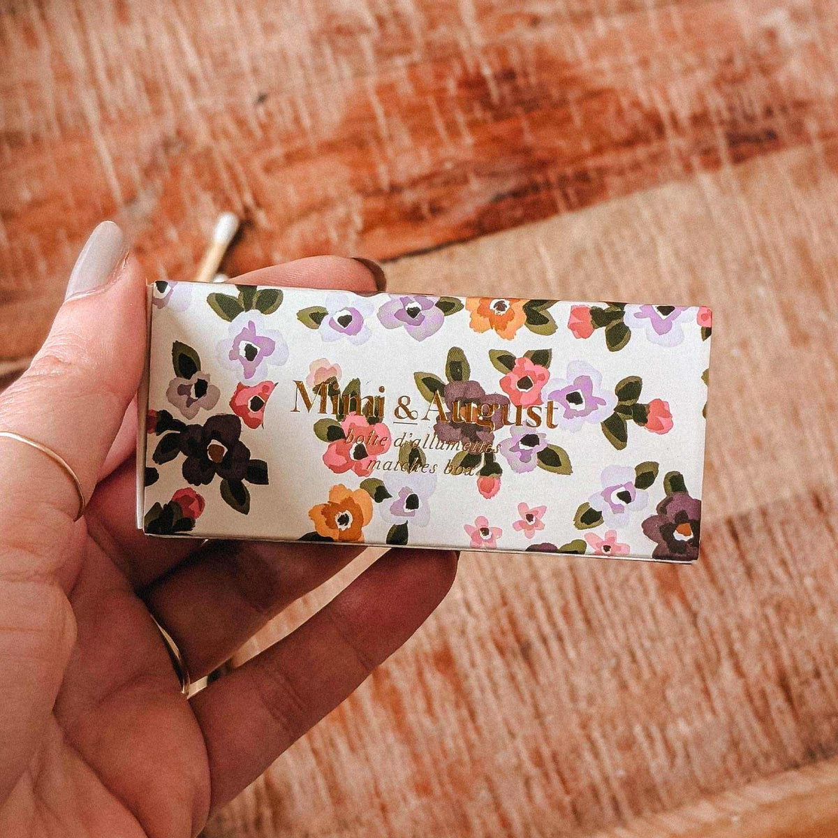 Floral Matchbox - 30 Sticks