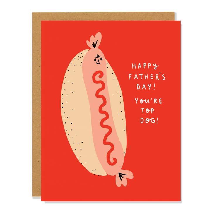 Top Dog Father's Day Card