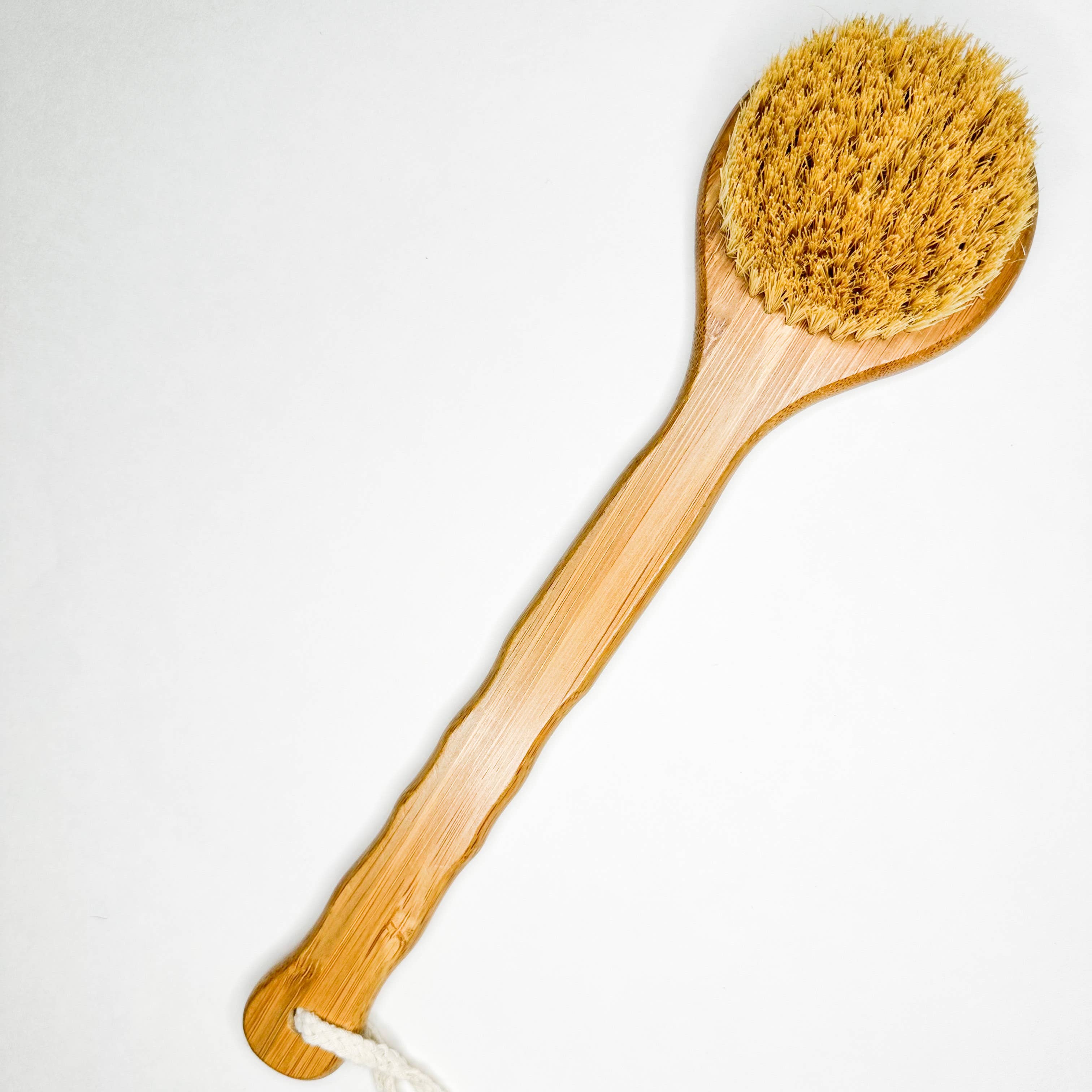 Long Handle Bamboo Dry Body Brush