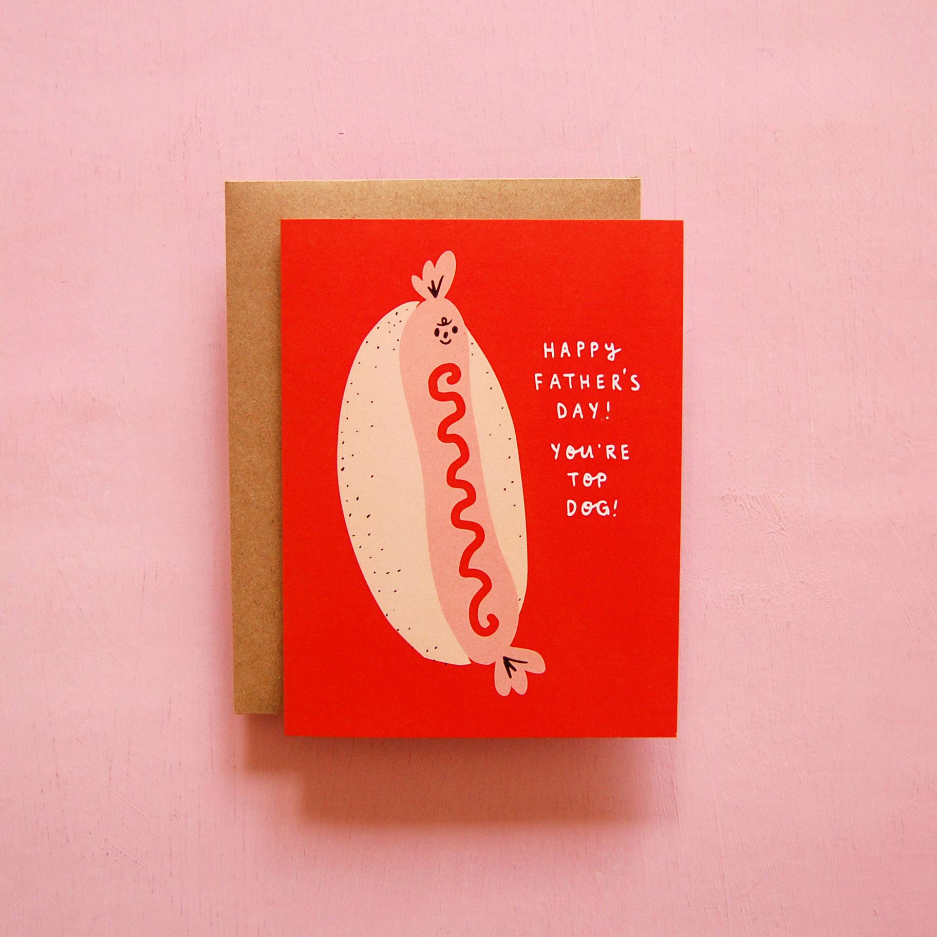 Top Dog Father's Day Card