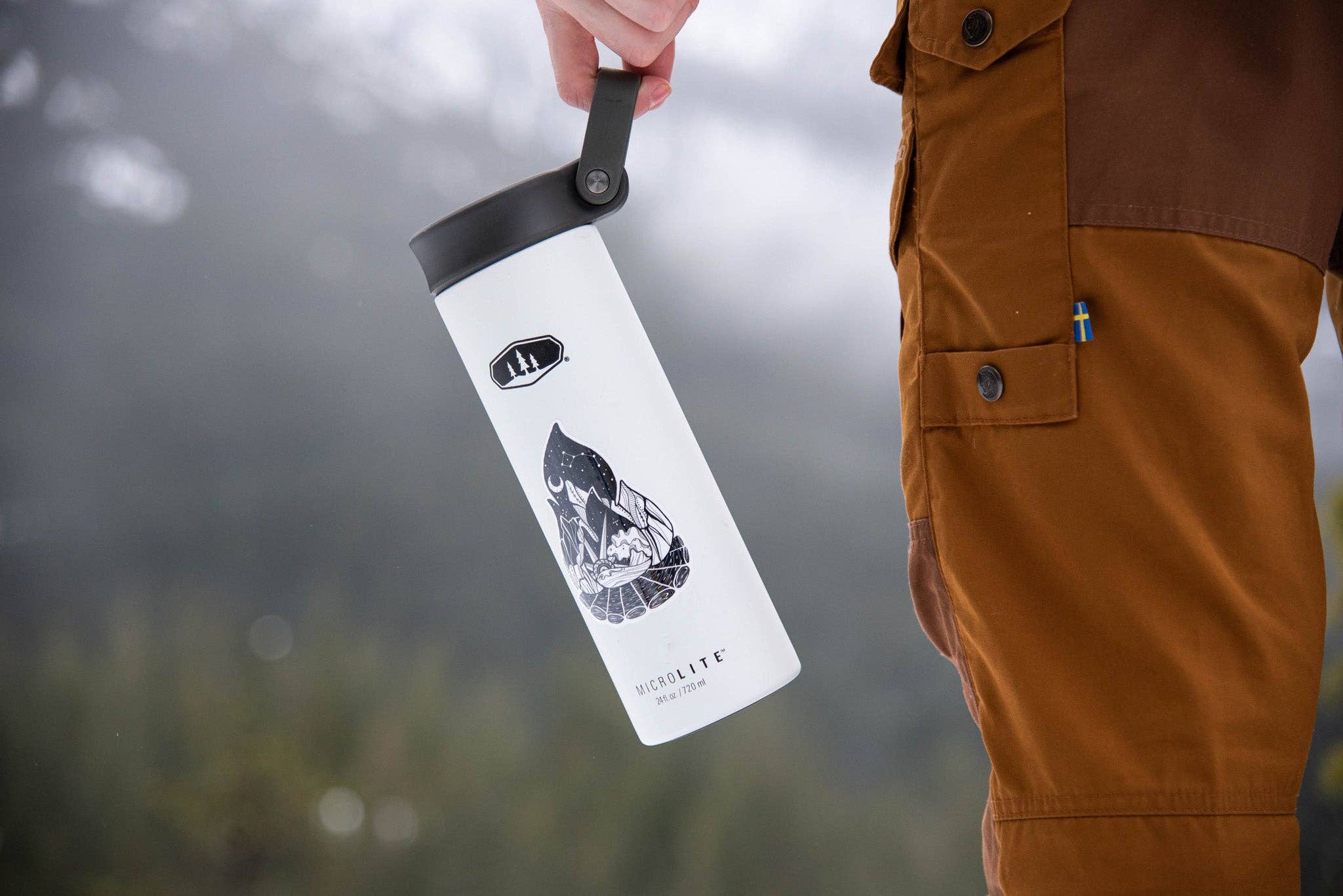 Campfire Art Sticker