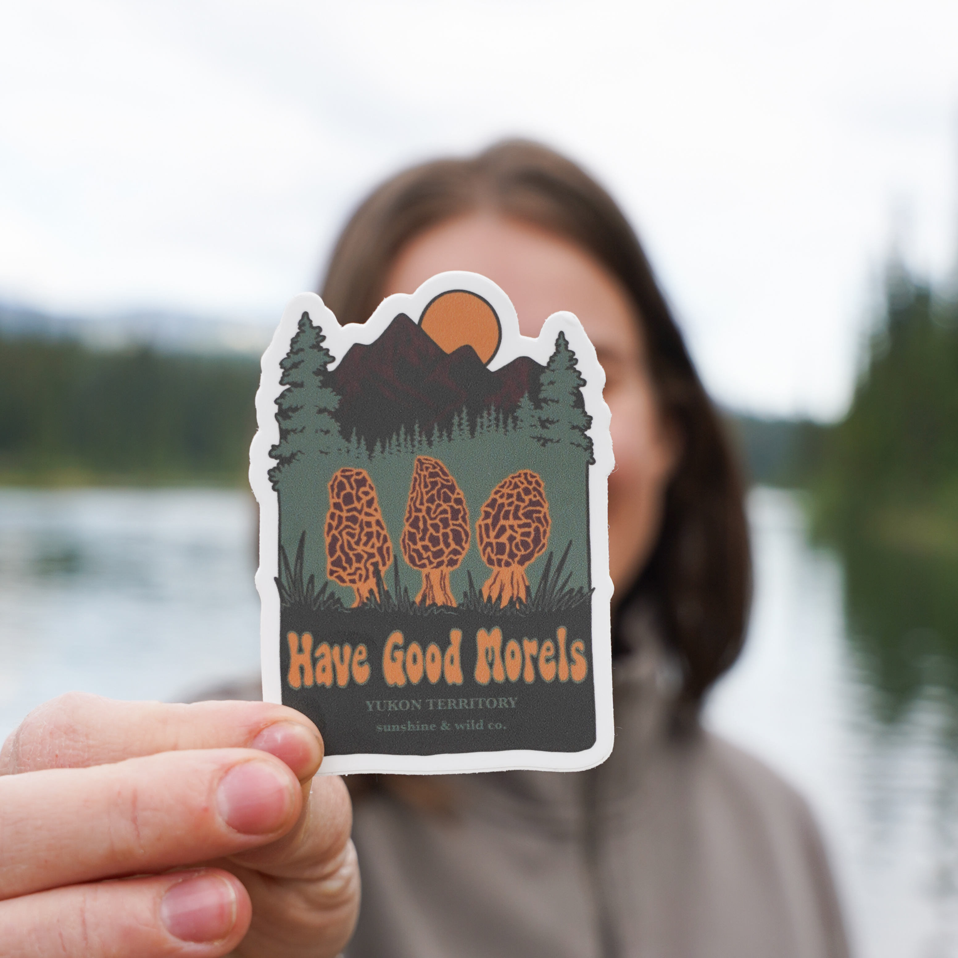 Sunshine & Wild Sticker - Good Morels