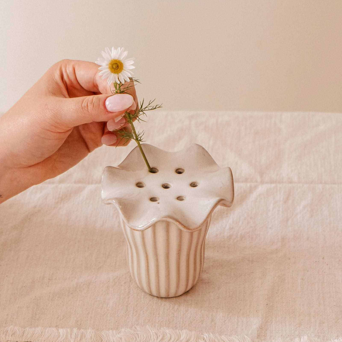 The Flower Frog | Ceramic Flower Arranger