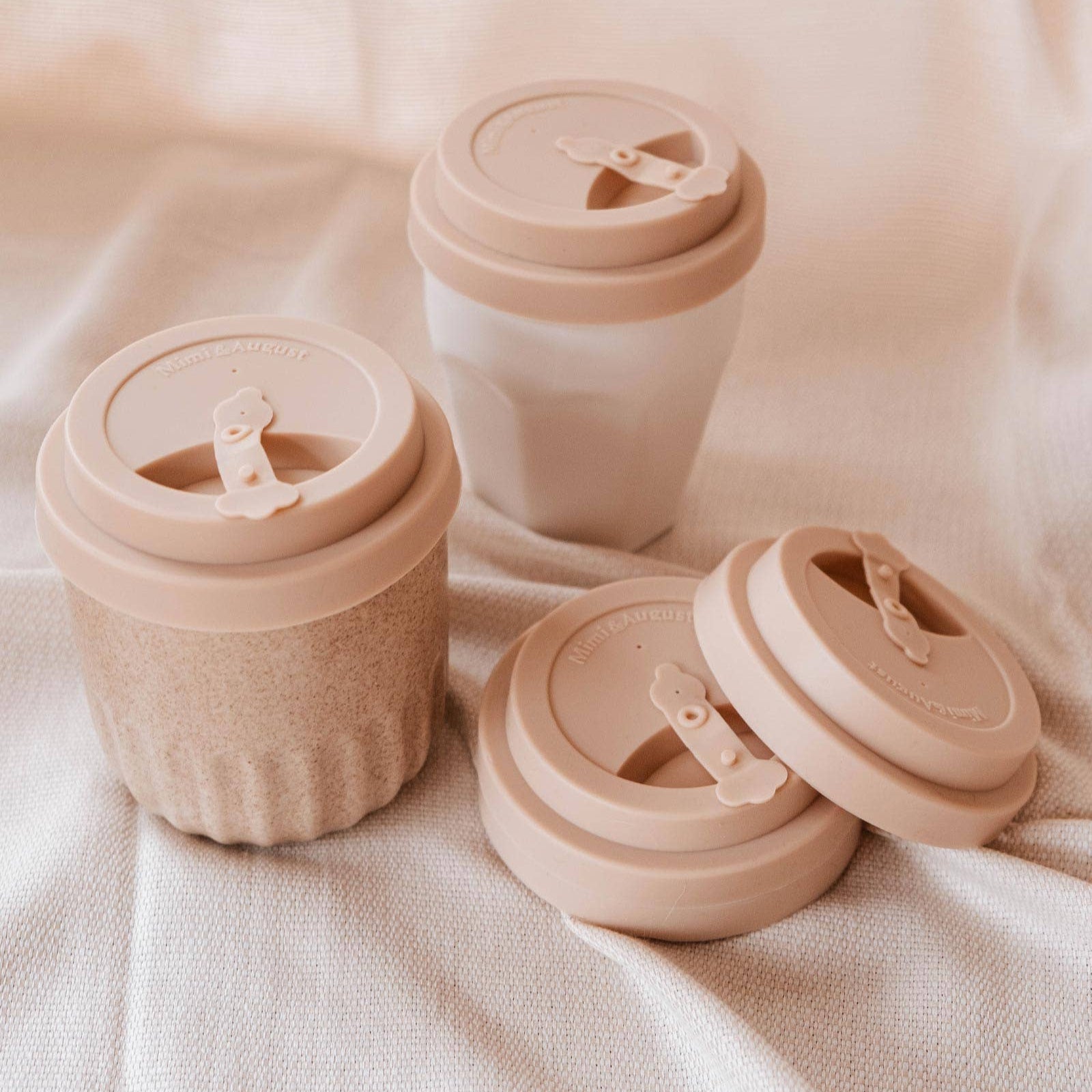 Silicone Lid Beige