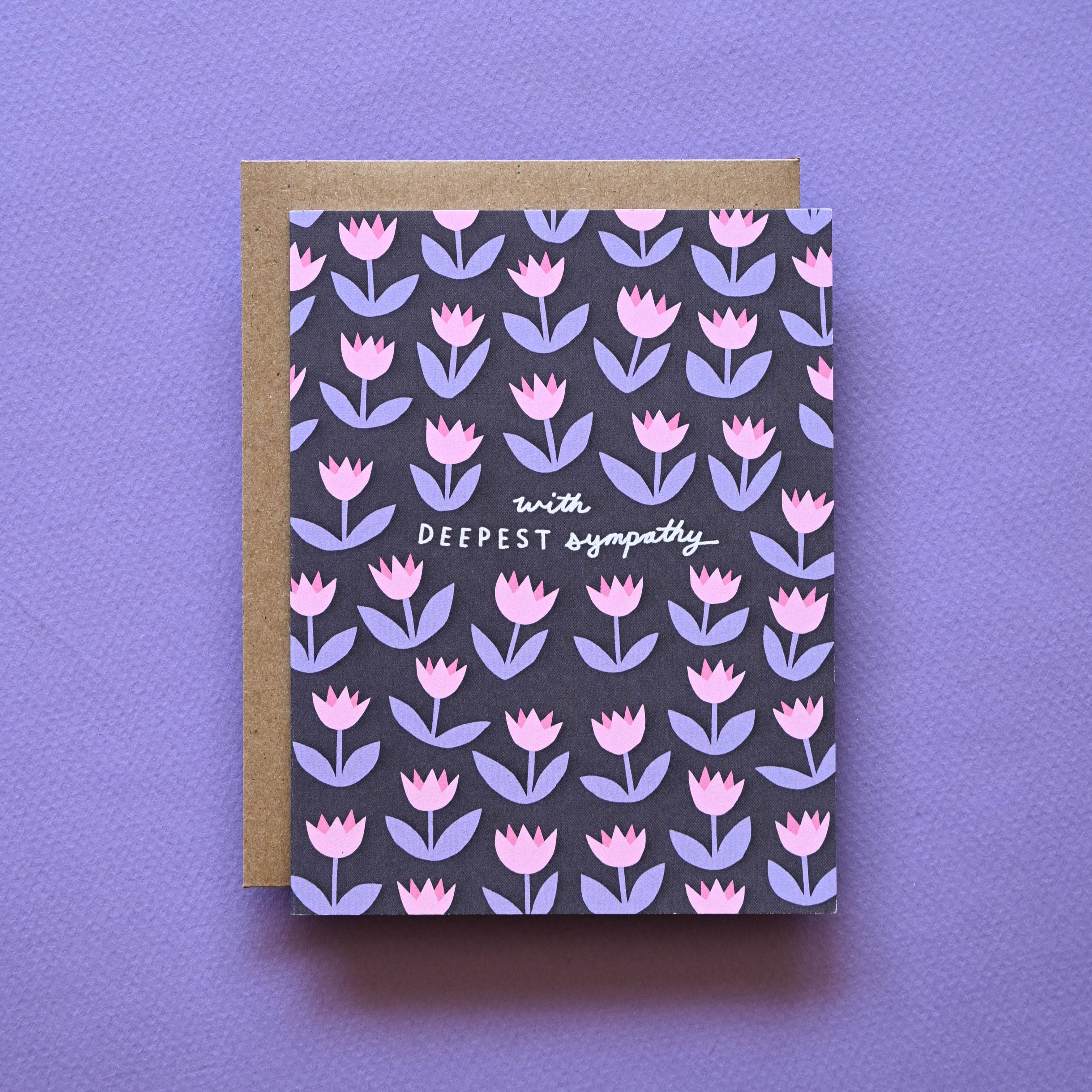 July Sympathy Greeting Card
