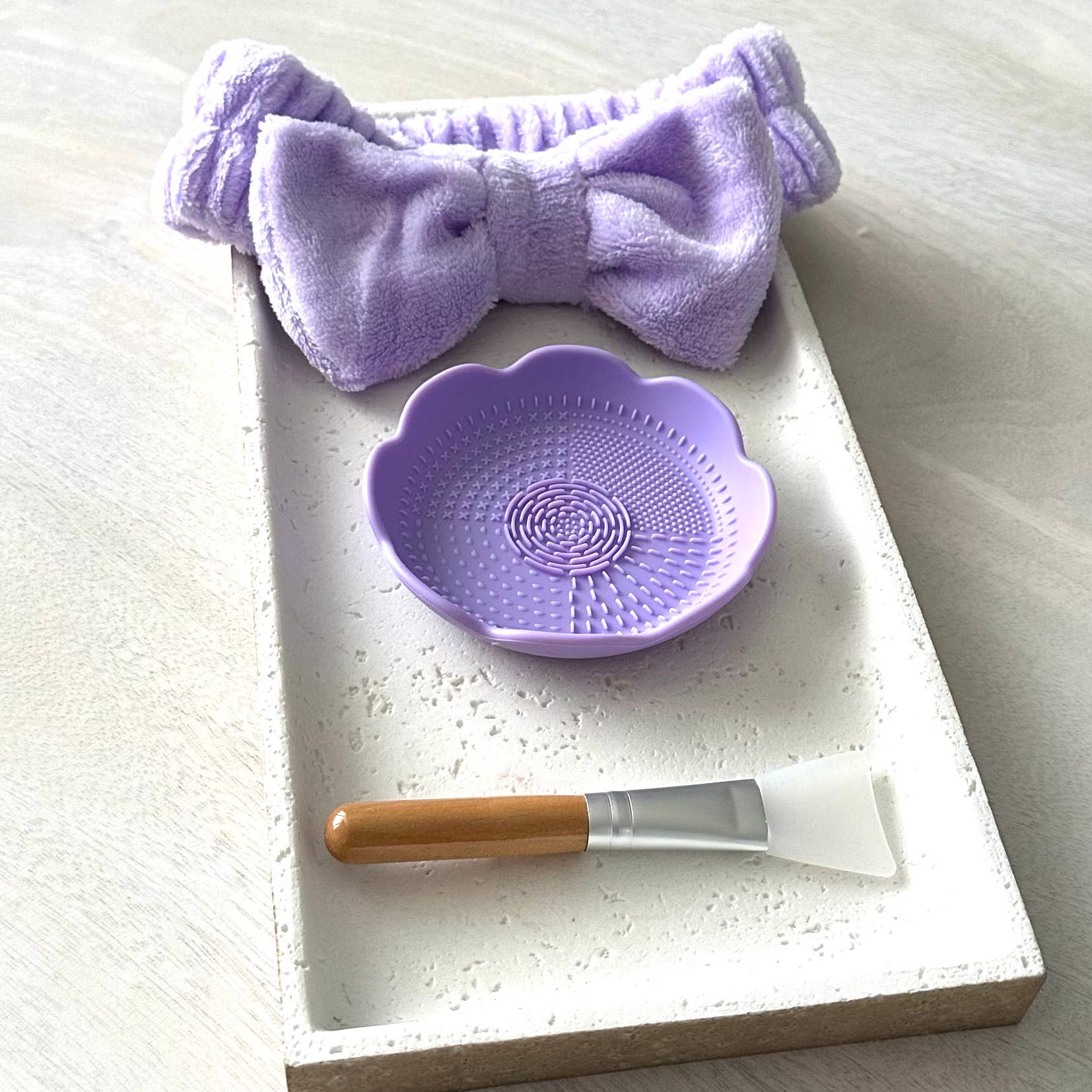 Facial Spa Selfcare 3pc Gift Set Lavender
