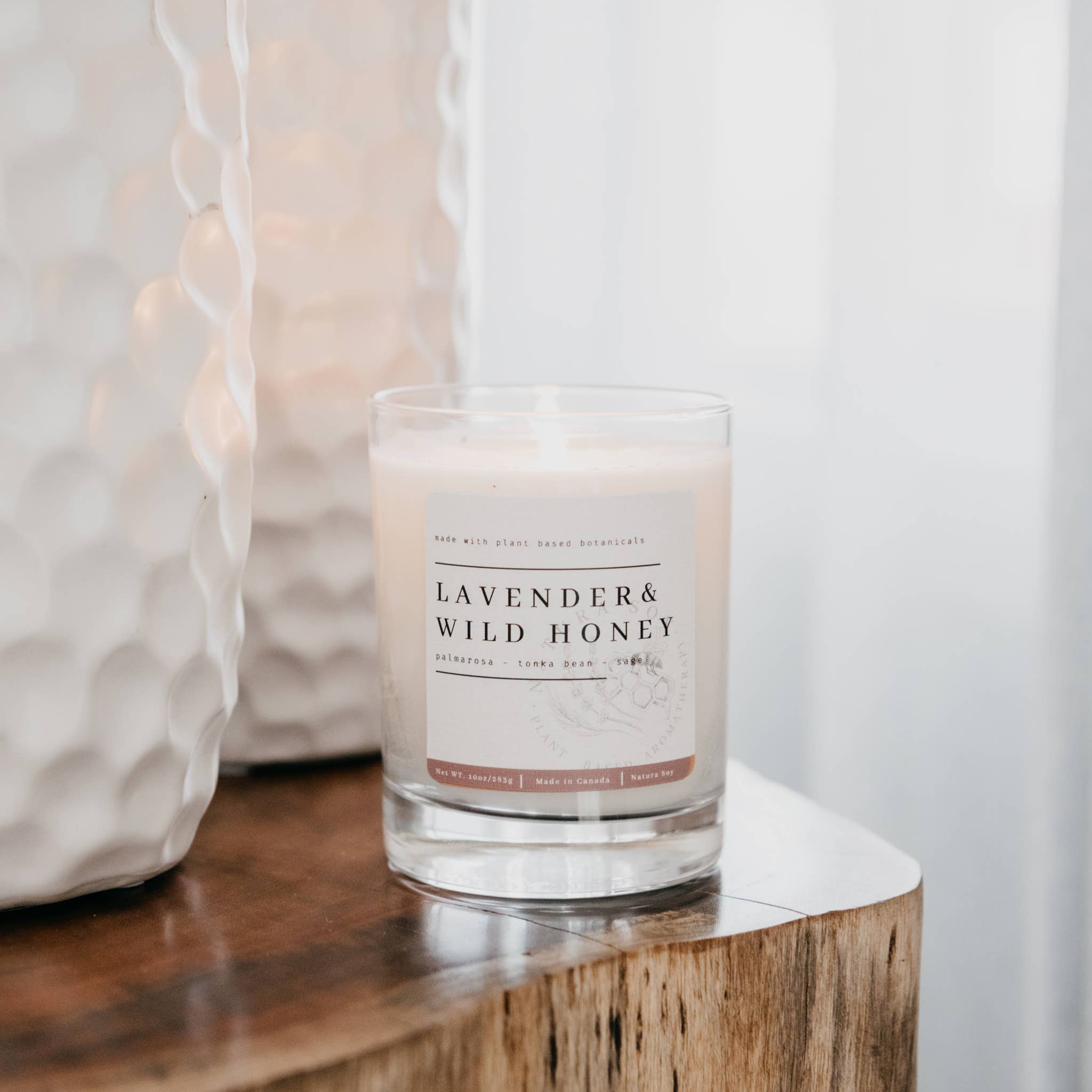Soy Candle Tumbler Jar - London Fog