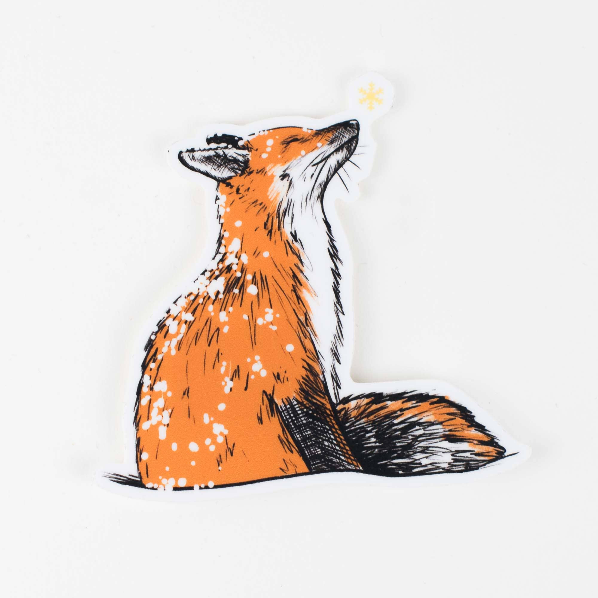 Magical Fox Holographic Sticker
