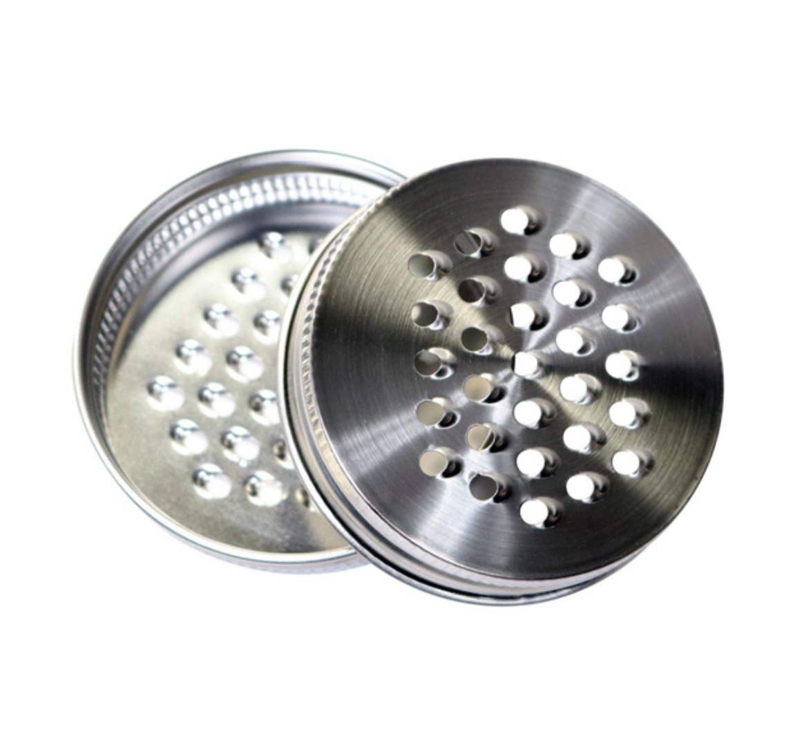 Stainless Steel Mason Jar Grater Lid REG