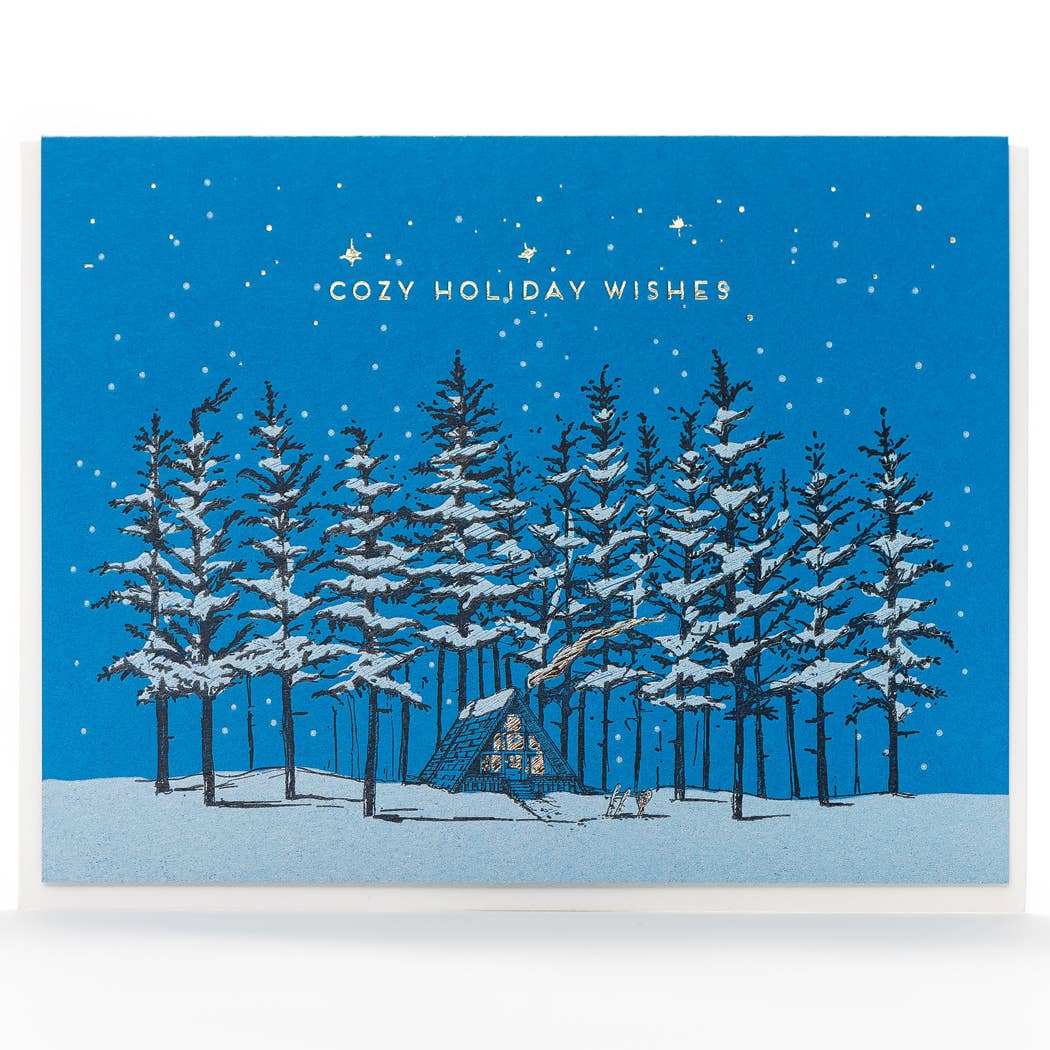 Holiday Wishes A-Frame Card