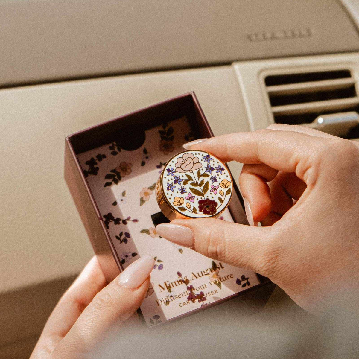 Floral Car Diffuser