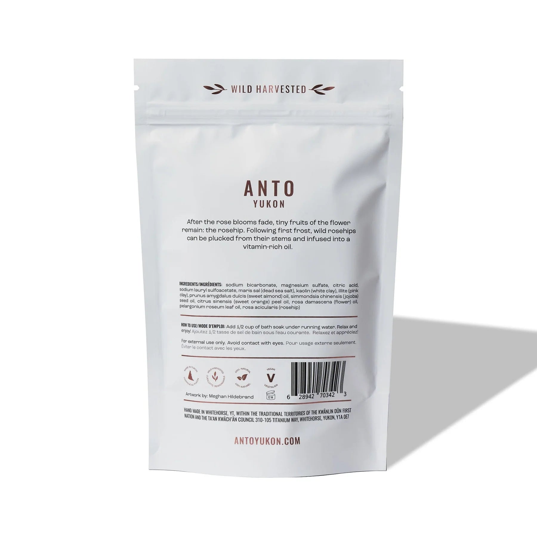ANTO Bath Soak Rosehip
