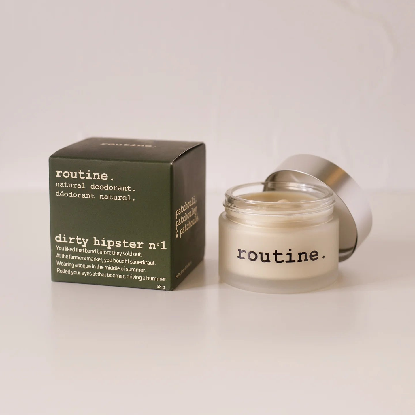 Routine Deodorant Dirty Hipster Jar