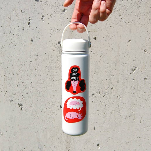 Dreaming Dog Sticker