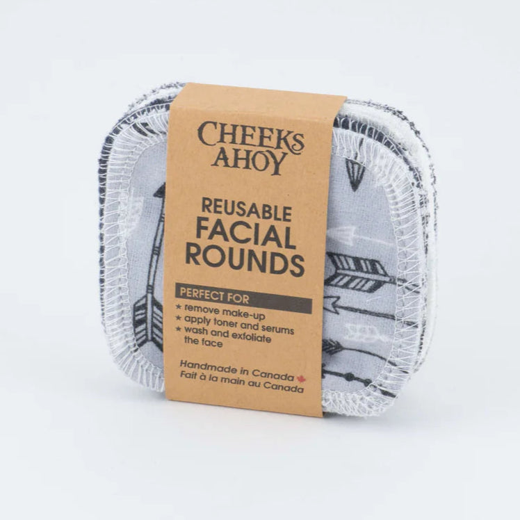 Cheeks Ahoy Facial Rounds Mixed Colors - Monochrome