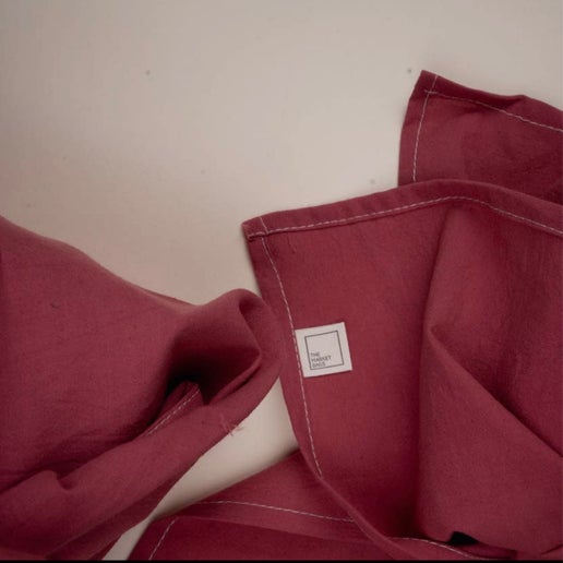 Furoshiki - Market Bags Cranberry