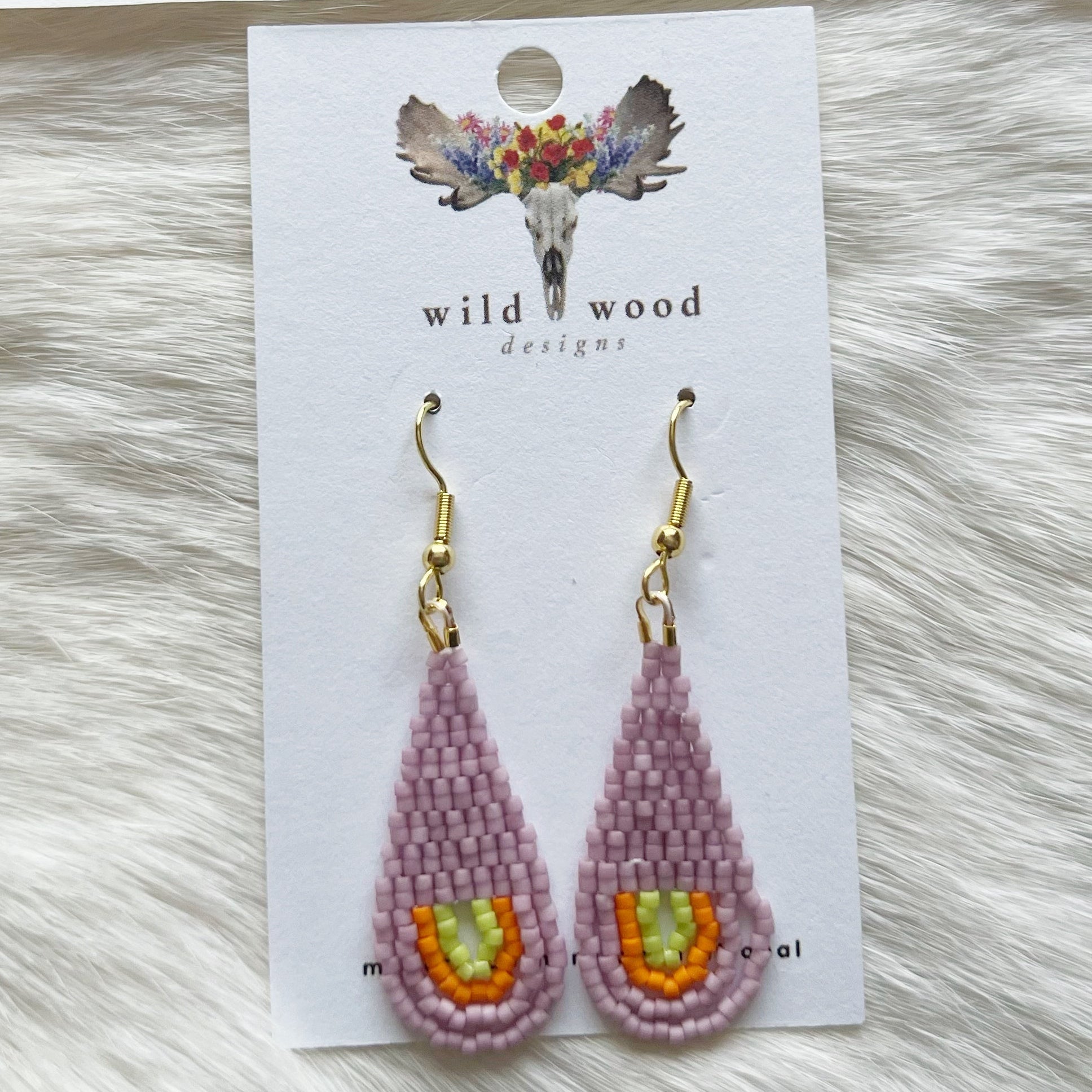 Wild Wood Design - Tear Drop Dangles
