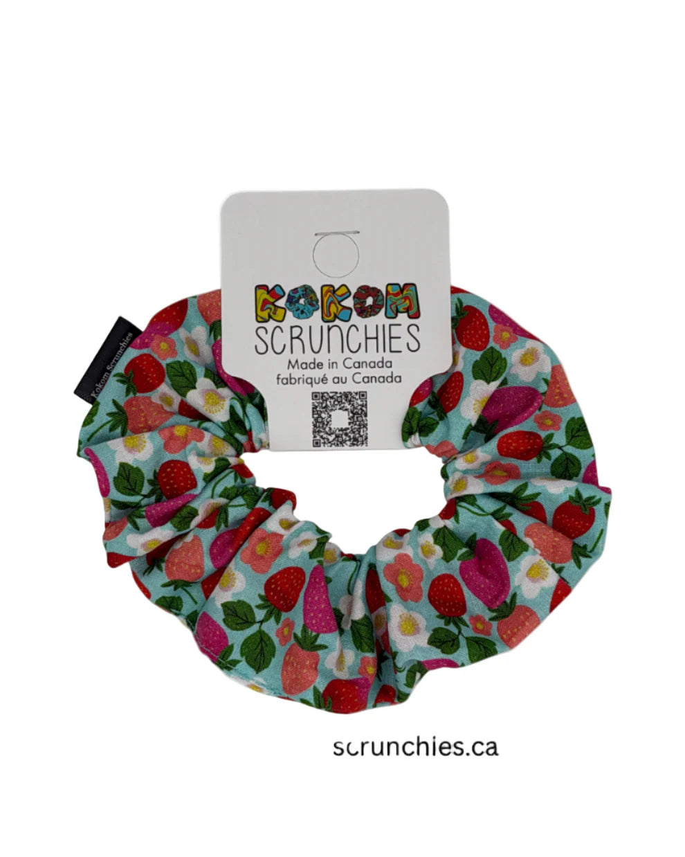 Kokum Scrunchie Strawberry Roots