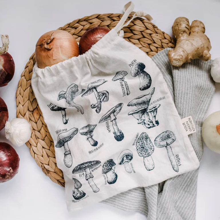 Bag Drawstring Large Mushroom