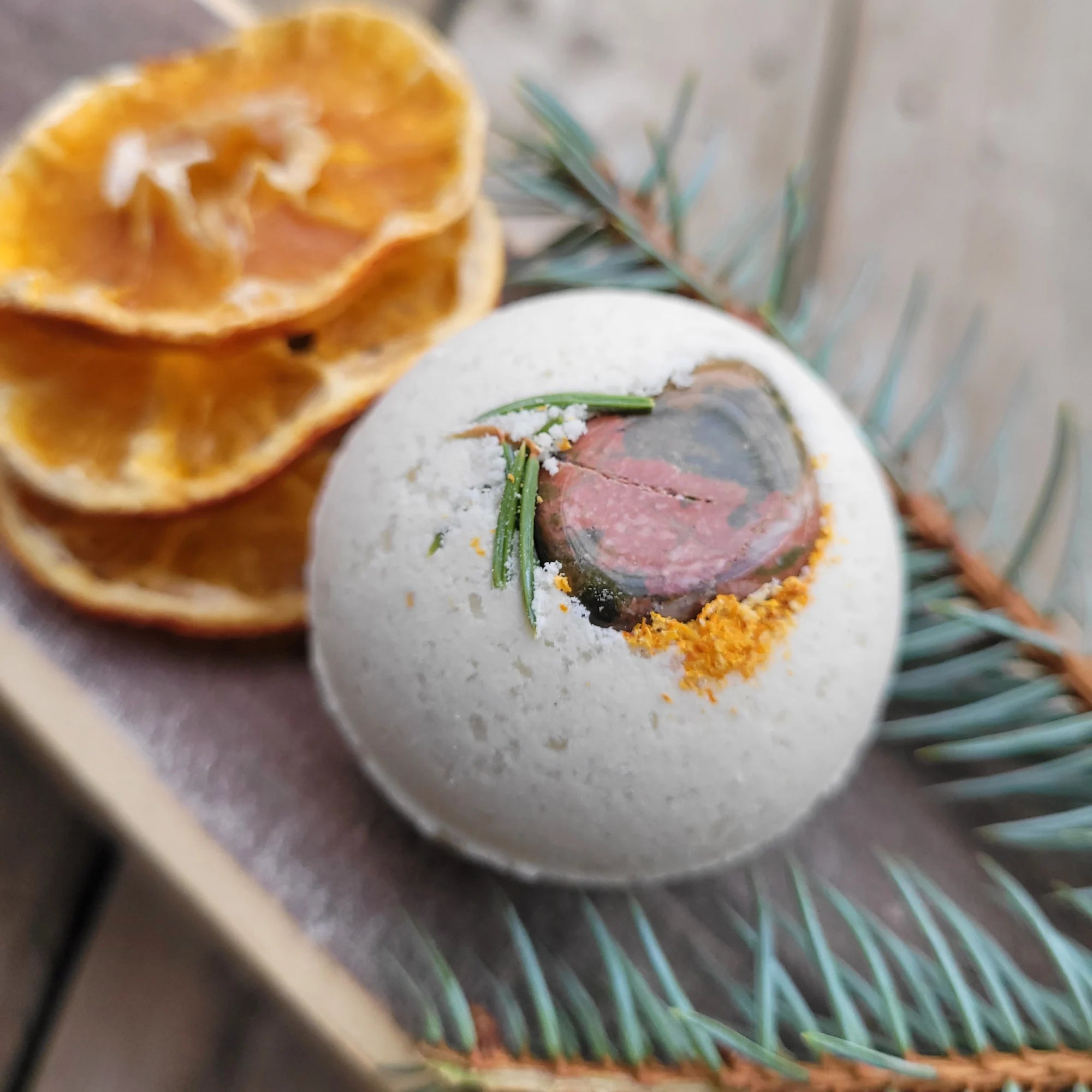 Crystal Bath Bombs - Woodland Glow