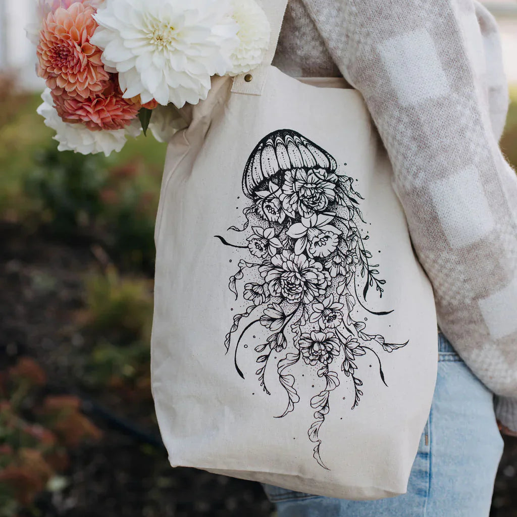 Tote Bag Organic Jellyfish
