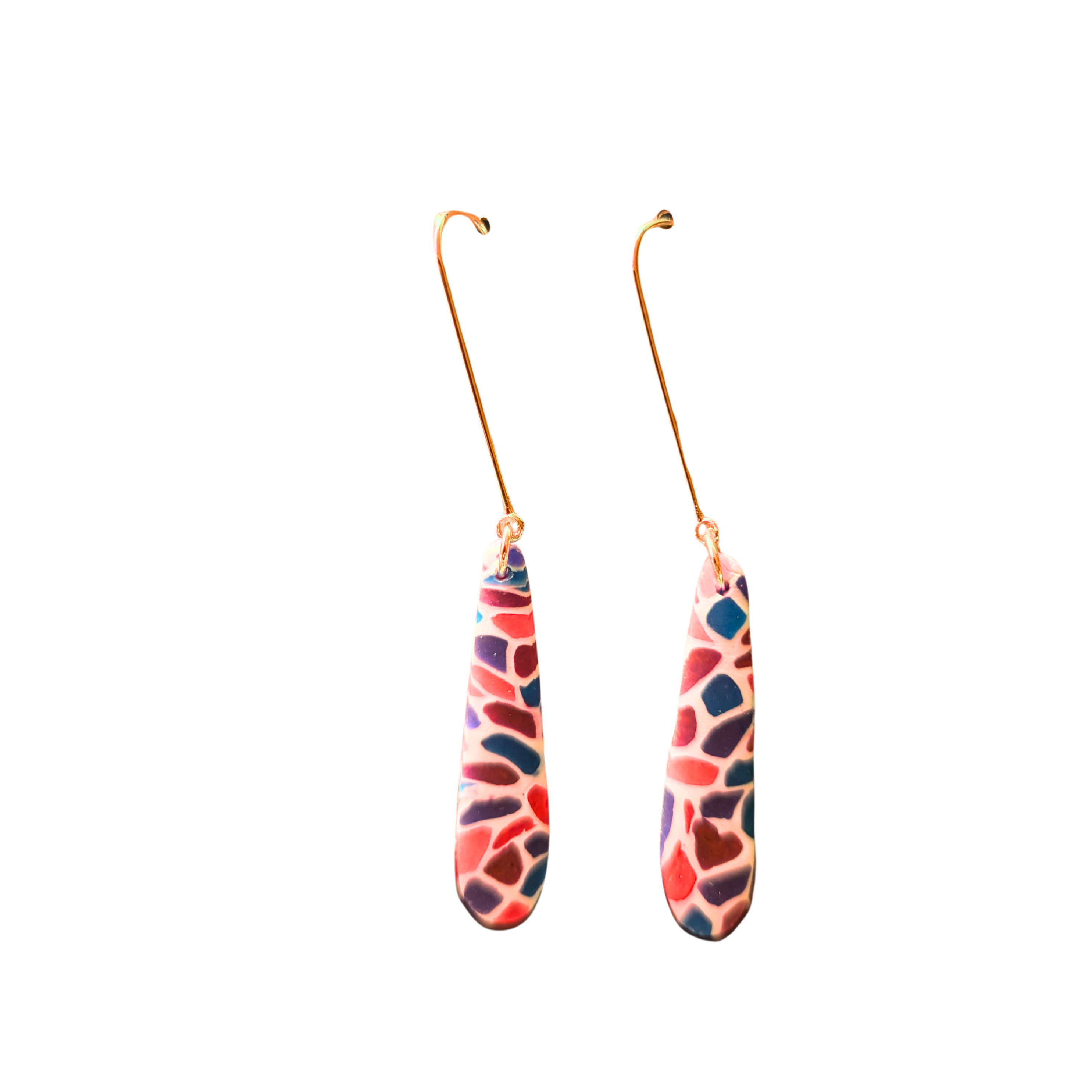 Loxy the Maker - Color Mosaic Dangles