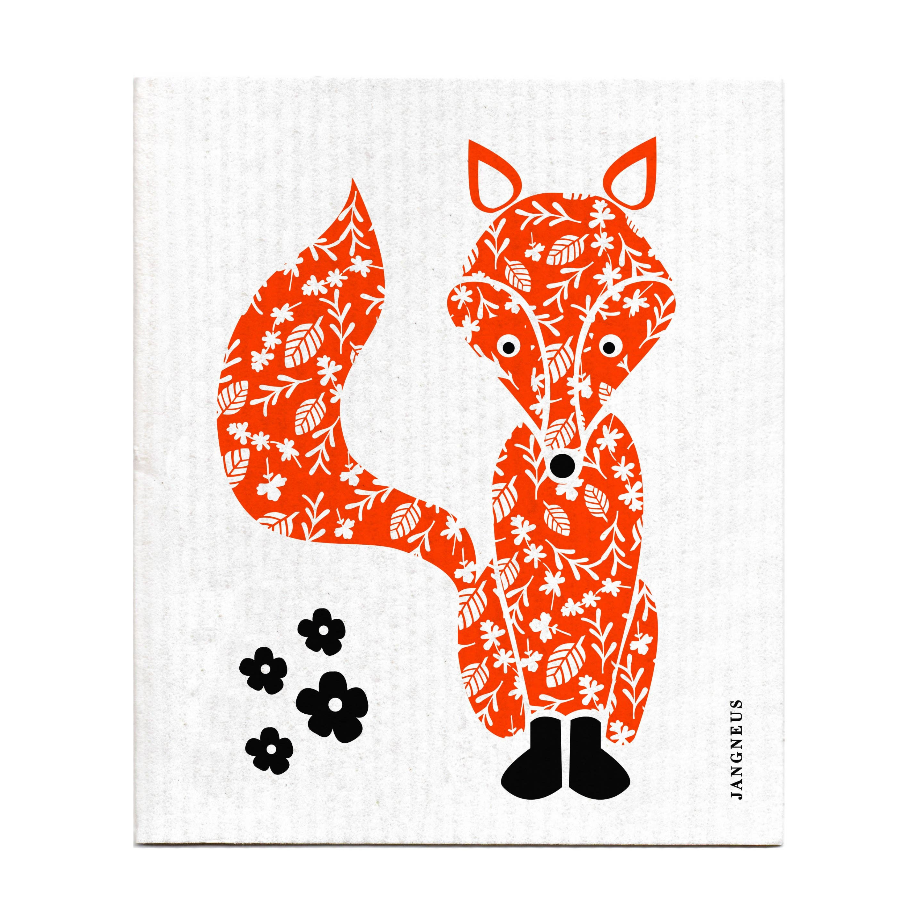 Swedish Cloth - Orange Fox
