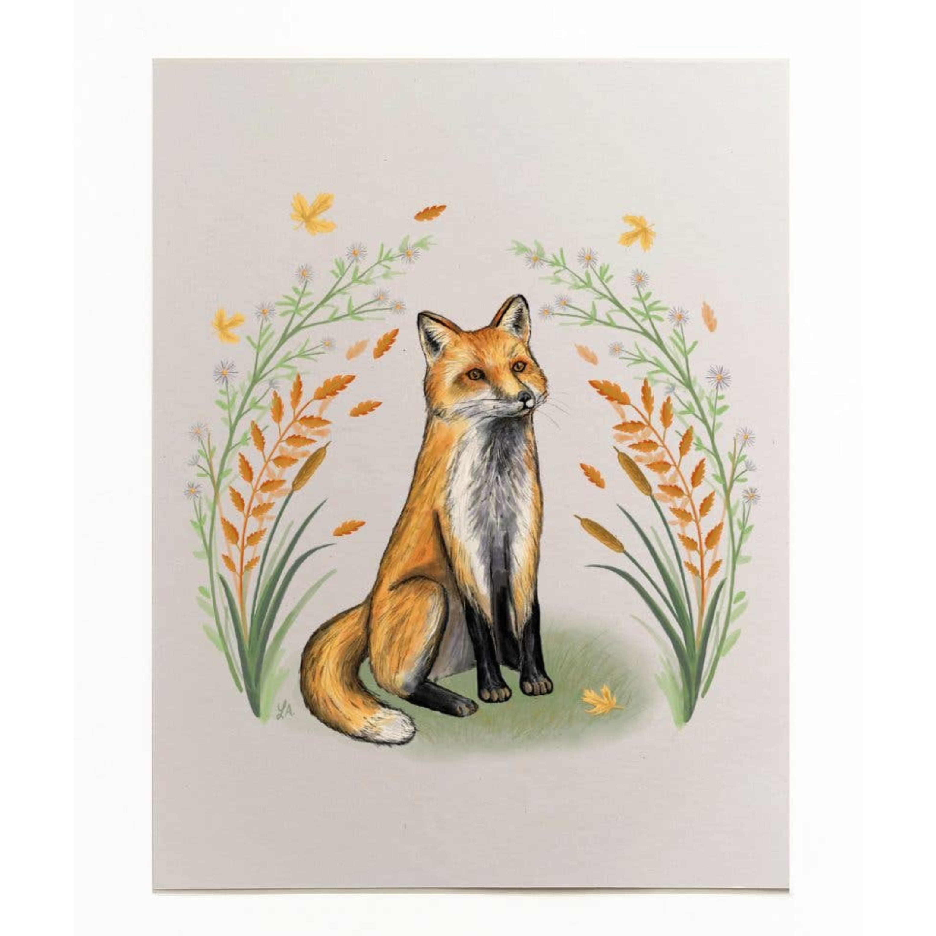 Autumn Fox Art Print