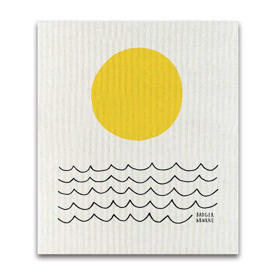 Swedish Cloth - Sun & Waves