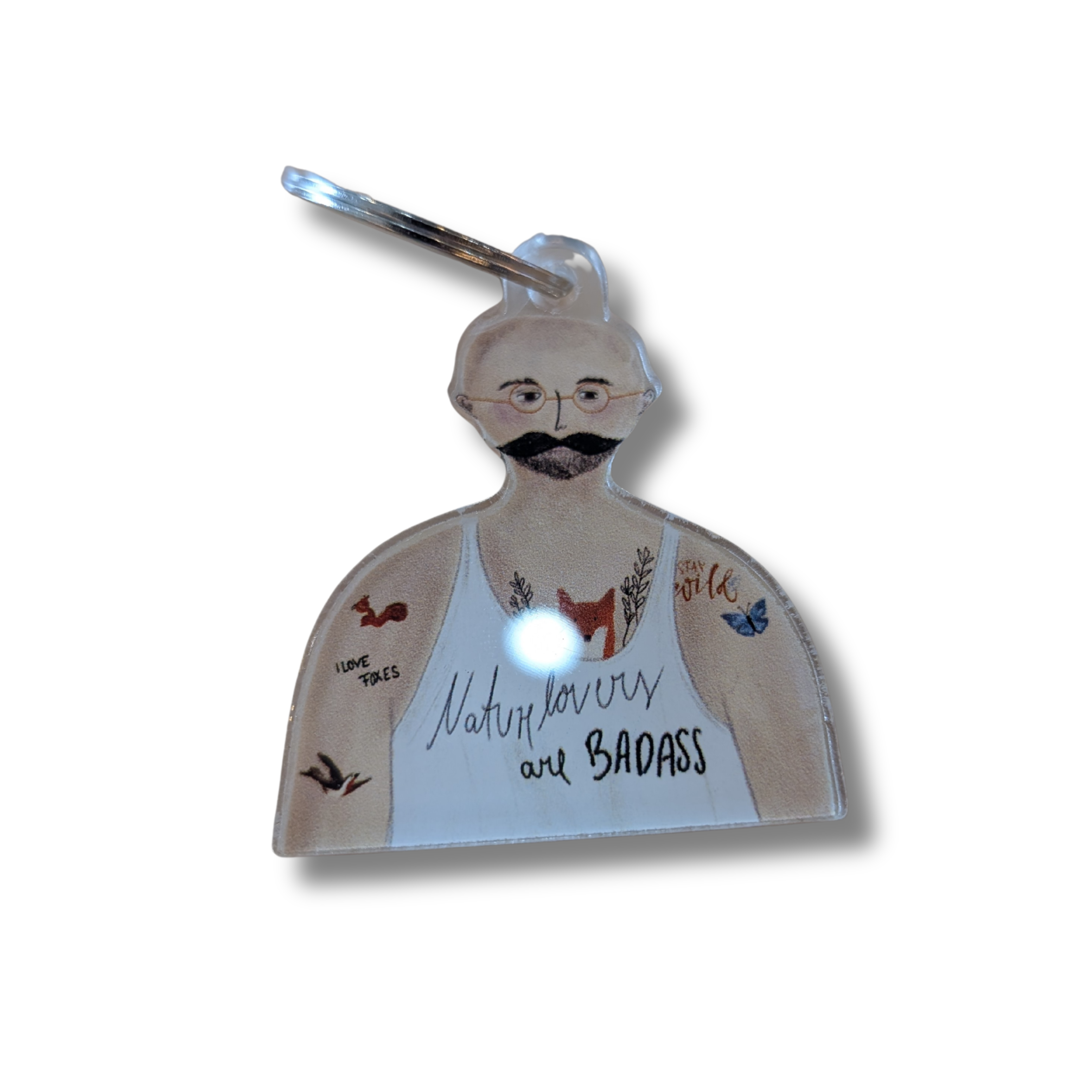 Sophie Mutlu Art - Keychain Nature Lovers