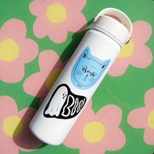 Snitty Kitty "No" Sticker