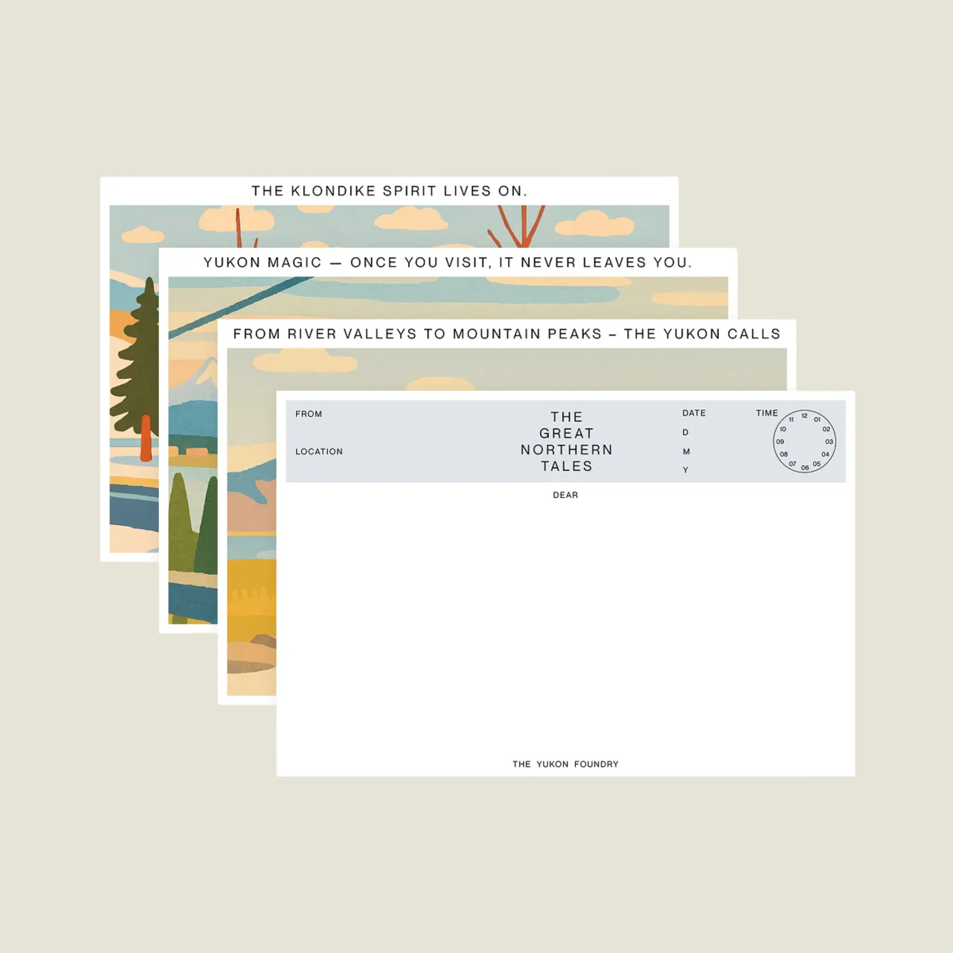 Yukon Foundry Postcard Northern Tales