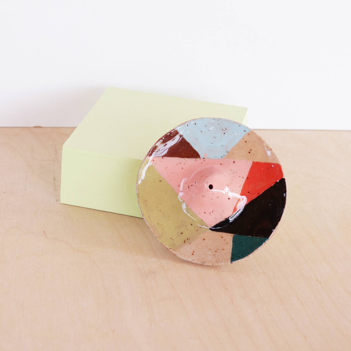 Ceramic Incense Holder | Patchwork