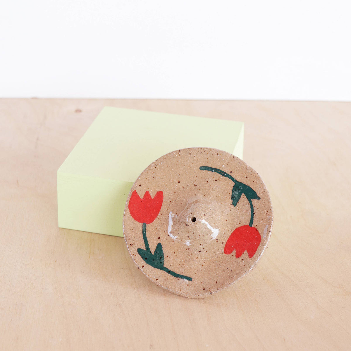 Ceramic Incense Holder | Tulip