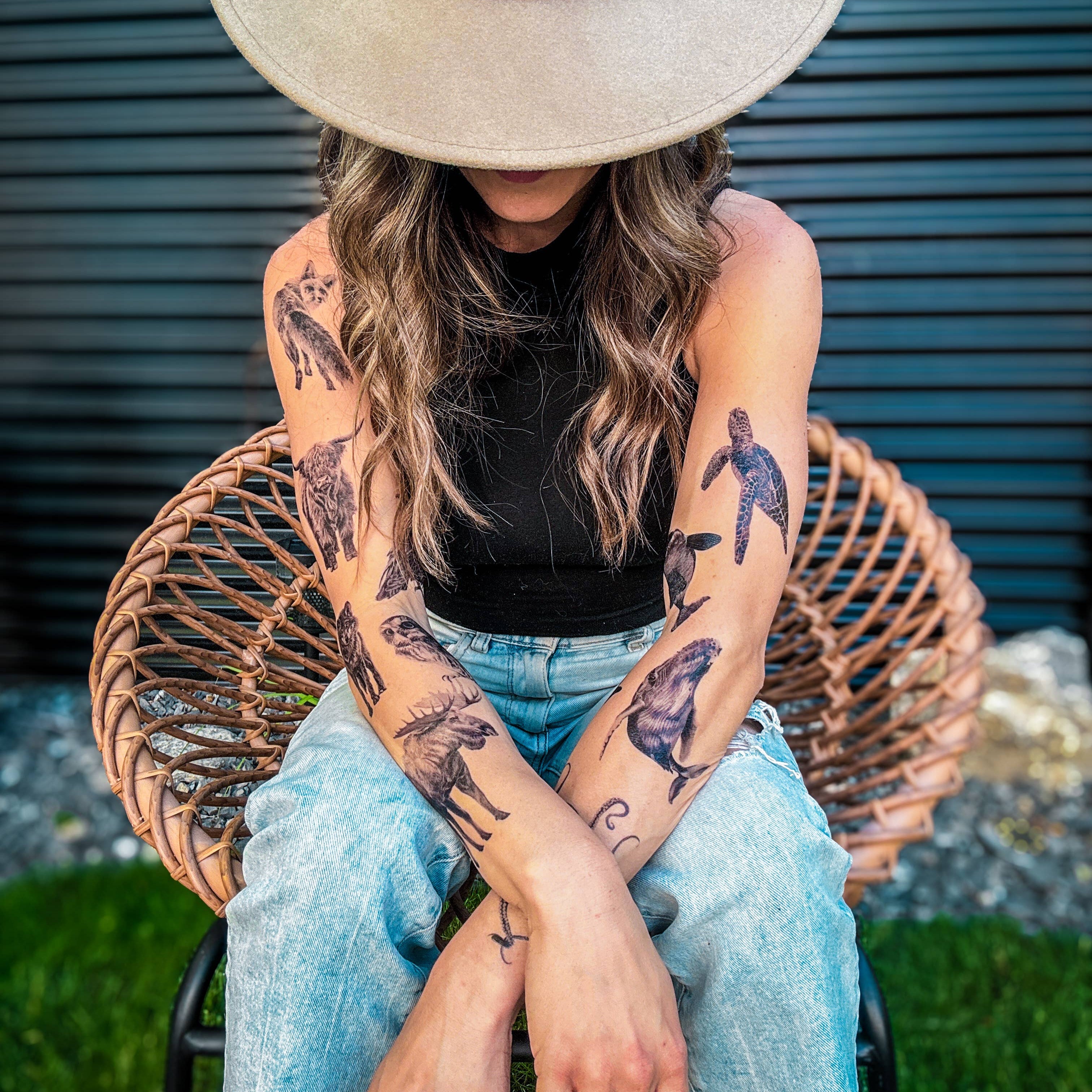 Pen On Paper - Temporary Tattoos