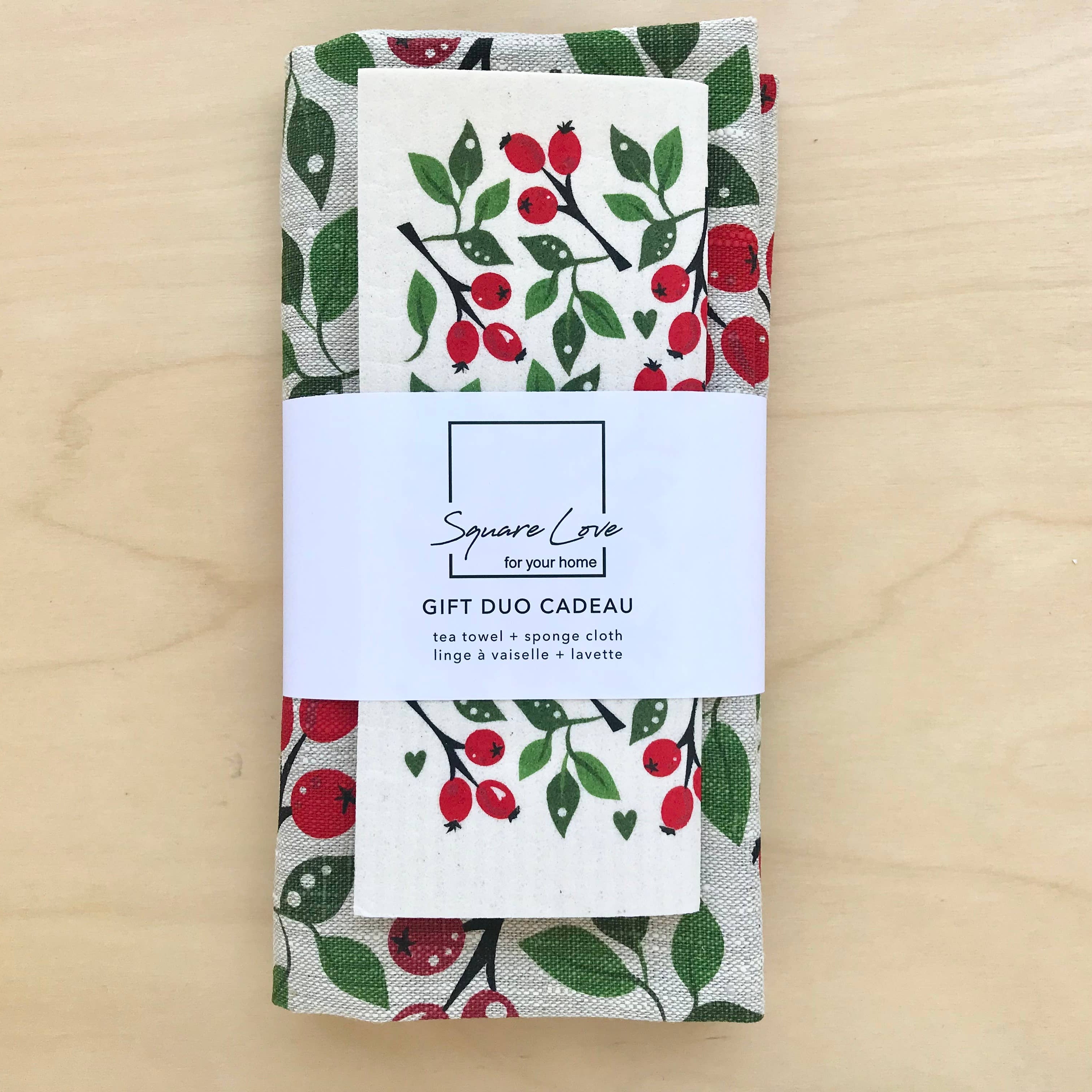 Rose Hip Gift Duo | 100% Linen
