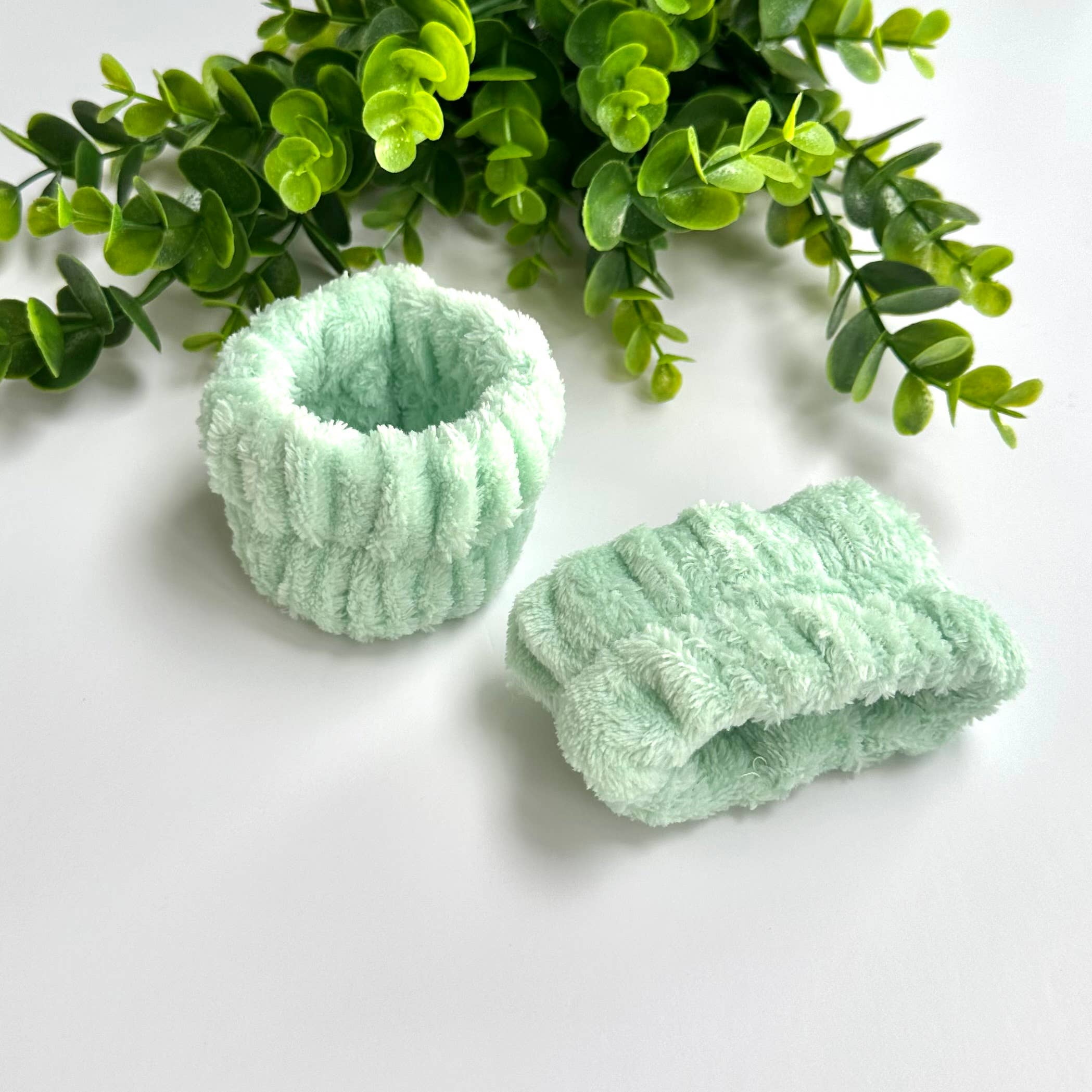Spa Towel Wrist Set Mint
